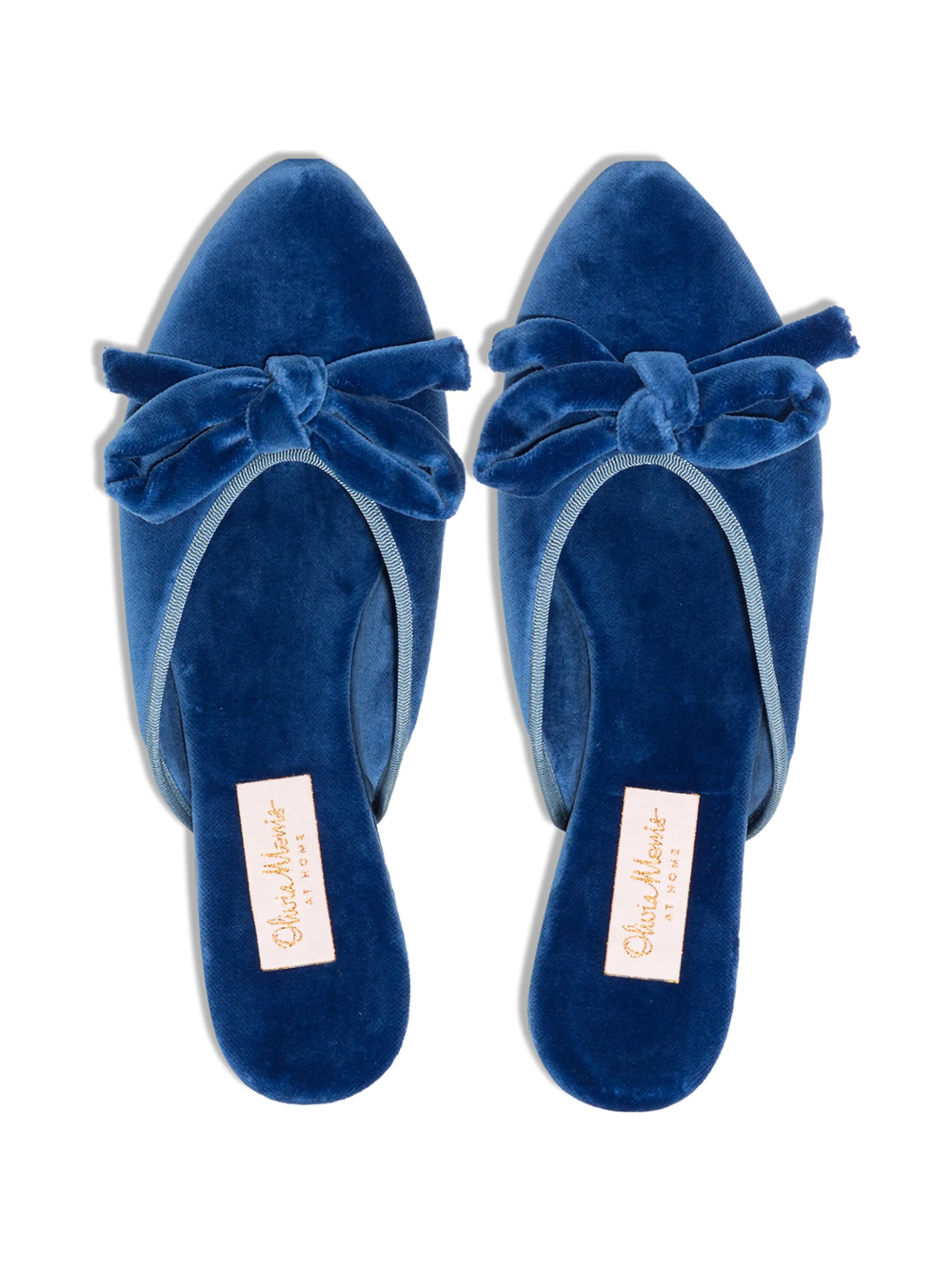 Daphne velvet slippers