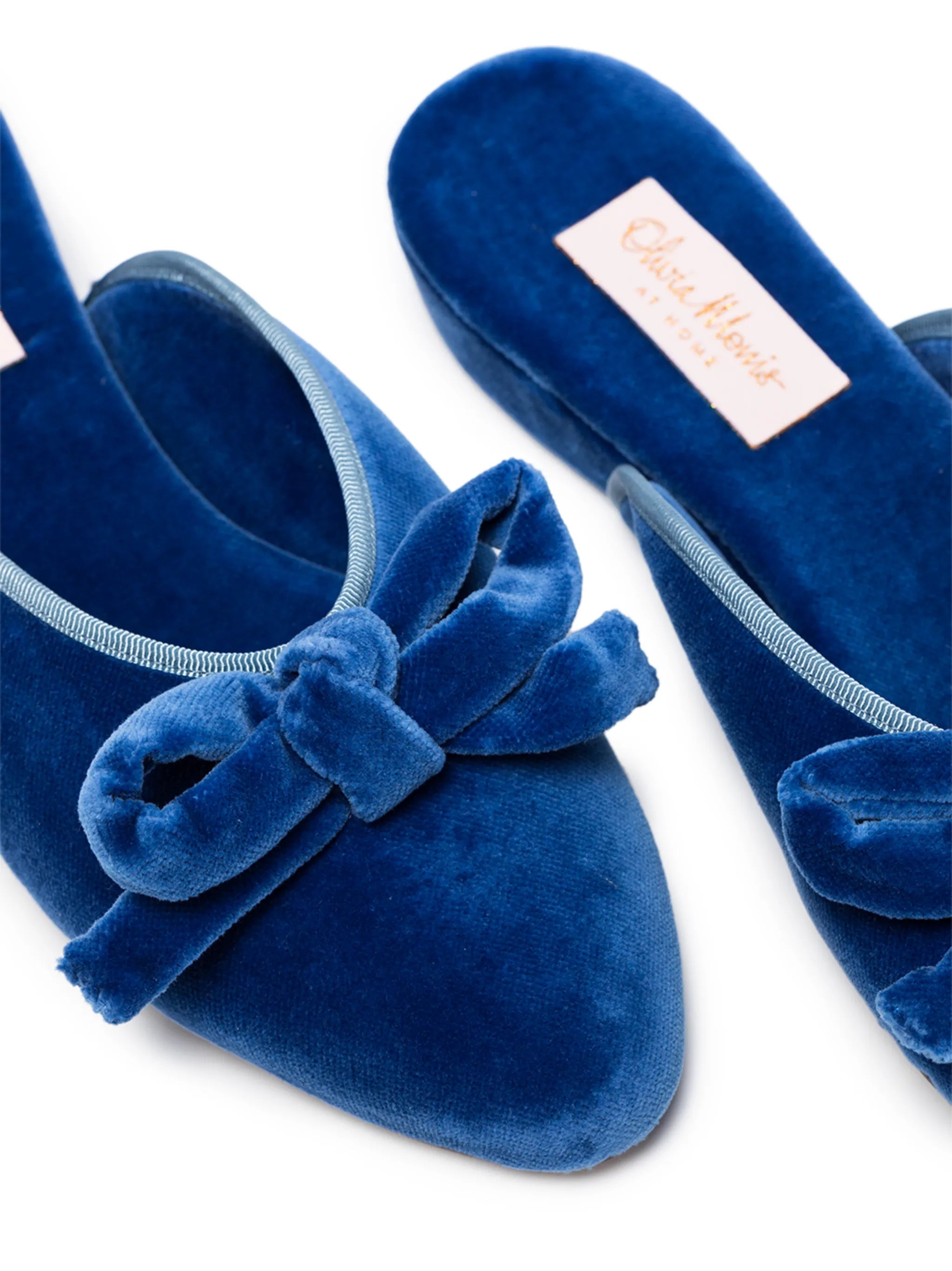 Daphne velvet slippers