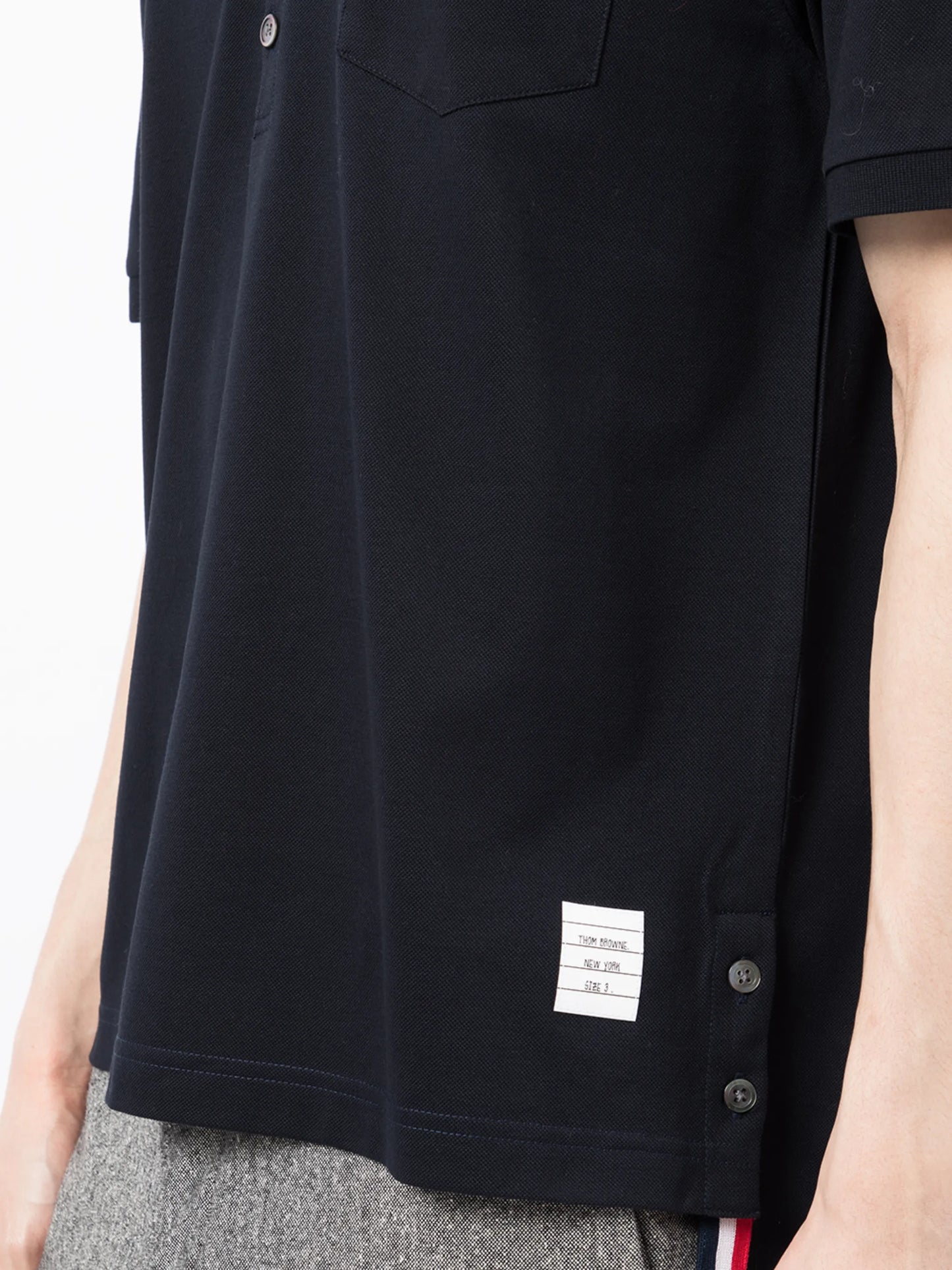RWB stripe polo shirt