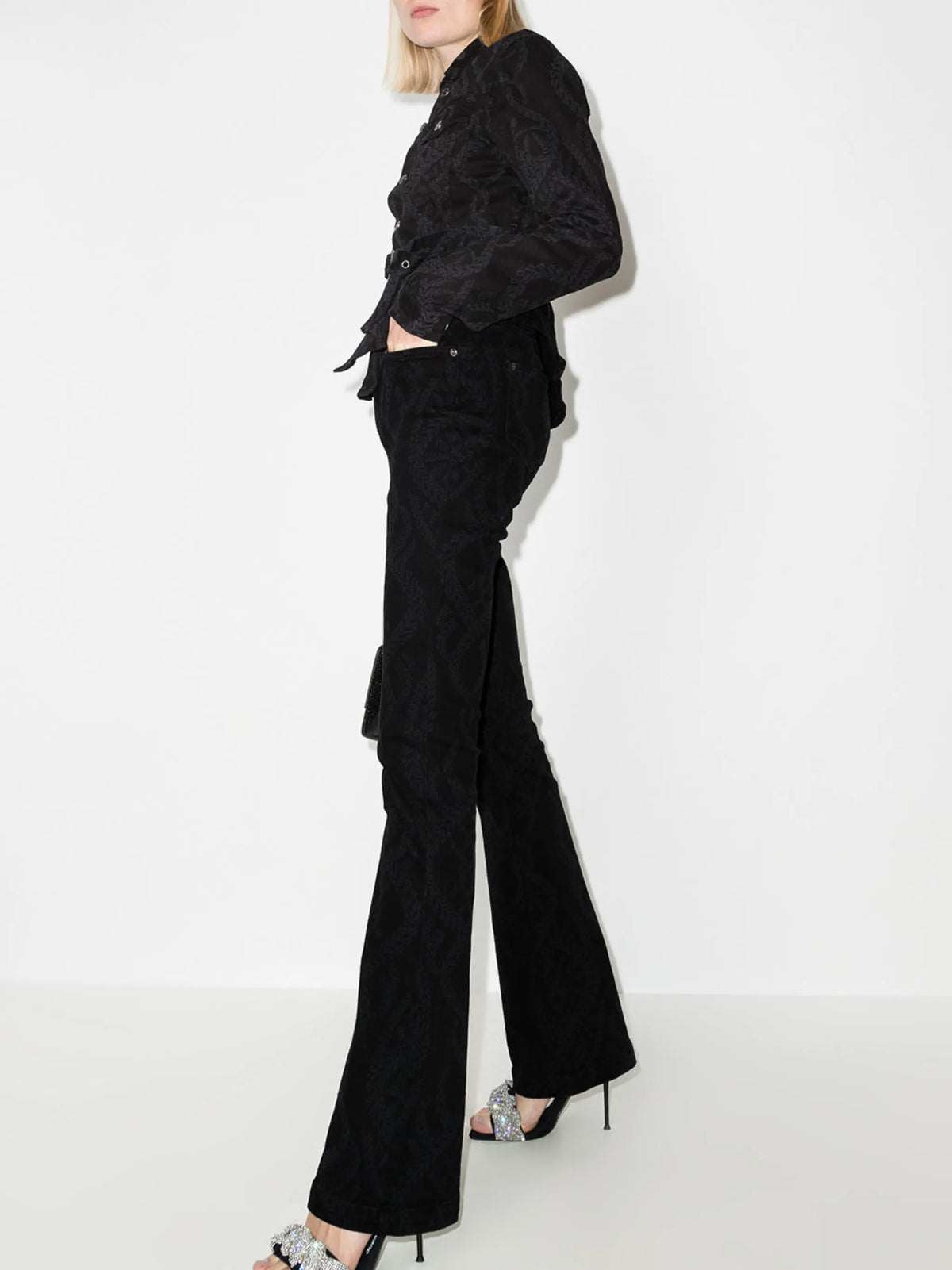 Braids Lilian flared trousers