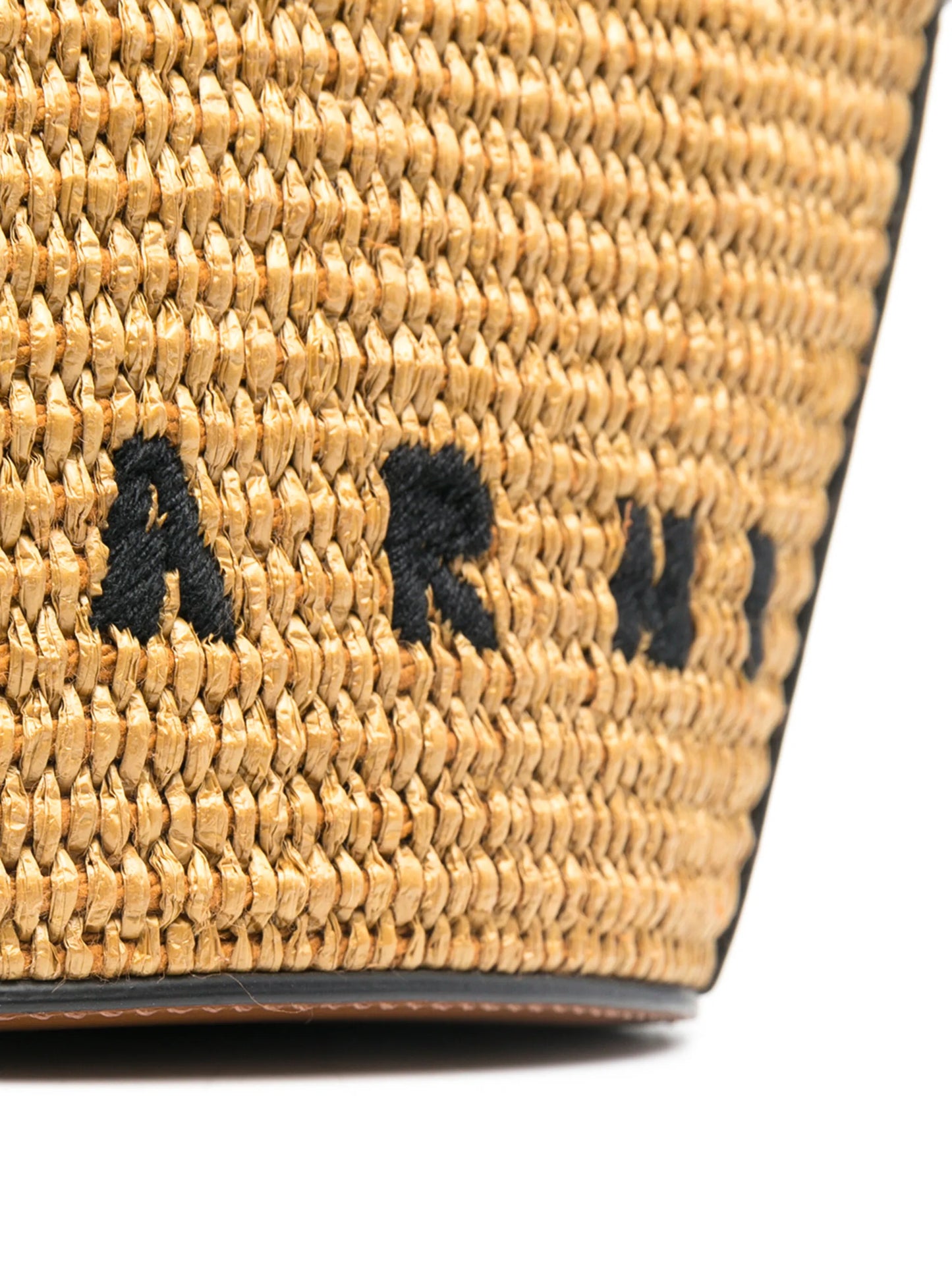 Tropicalia logo-embroidered tote bag