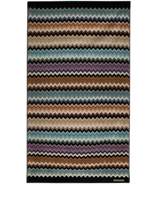 Adam zigzag beach towel
