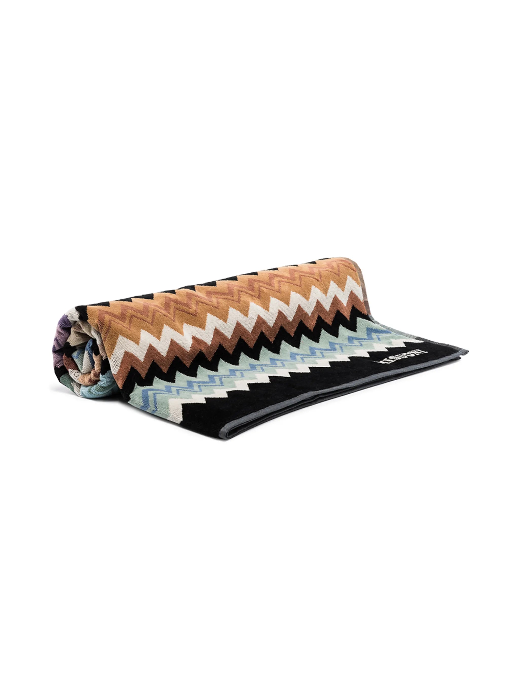 Adam zigzag beach towel