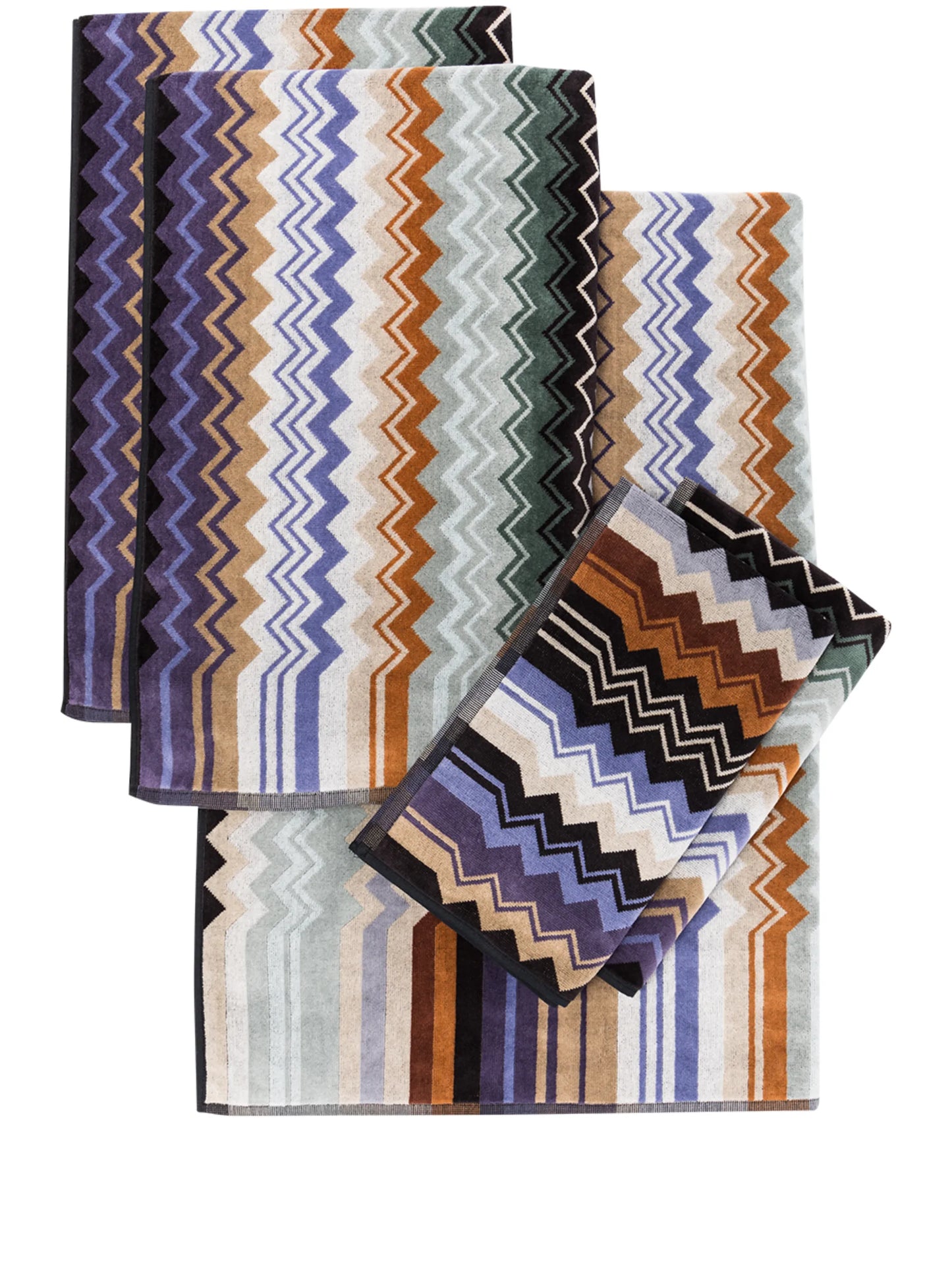 set of 5 Giacomo bath towels