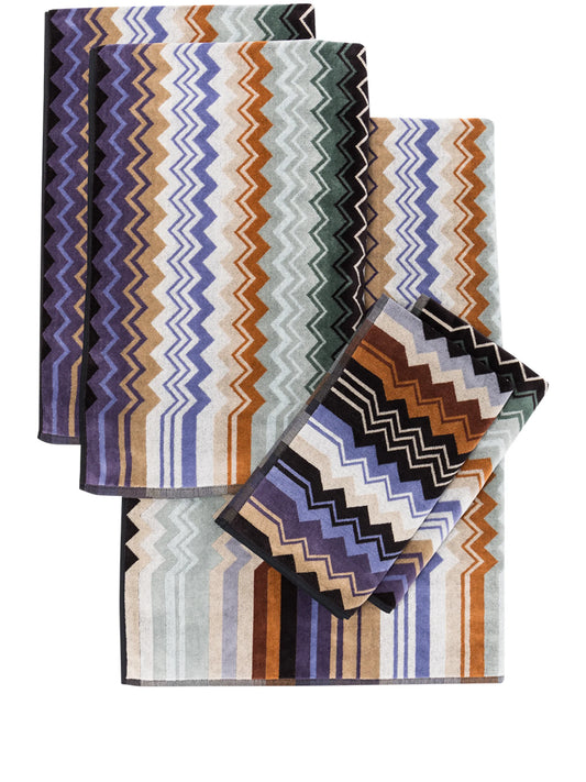 set of 5 Giacomo bath towels