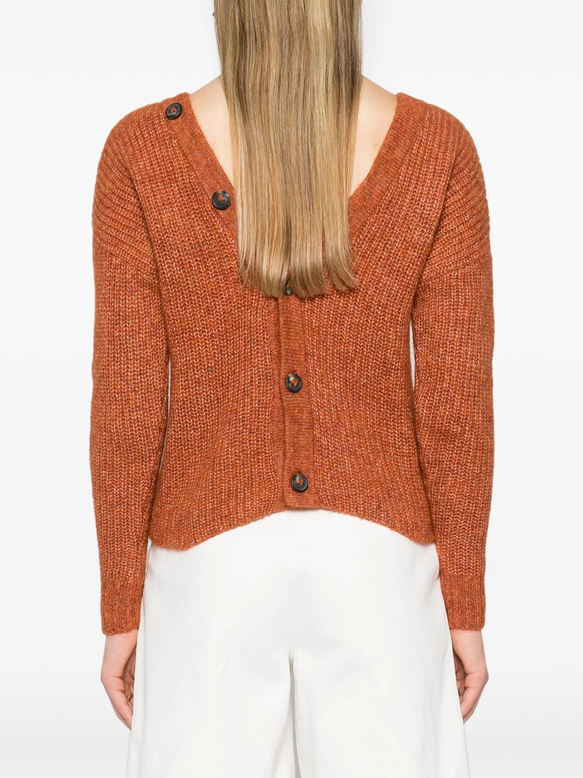Illimani ribbed-knit cardigan