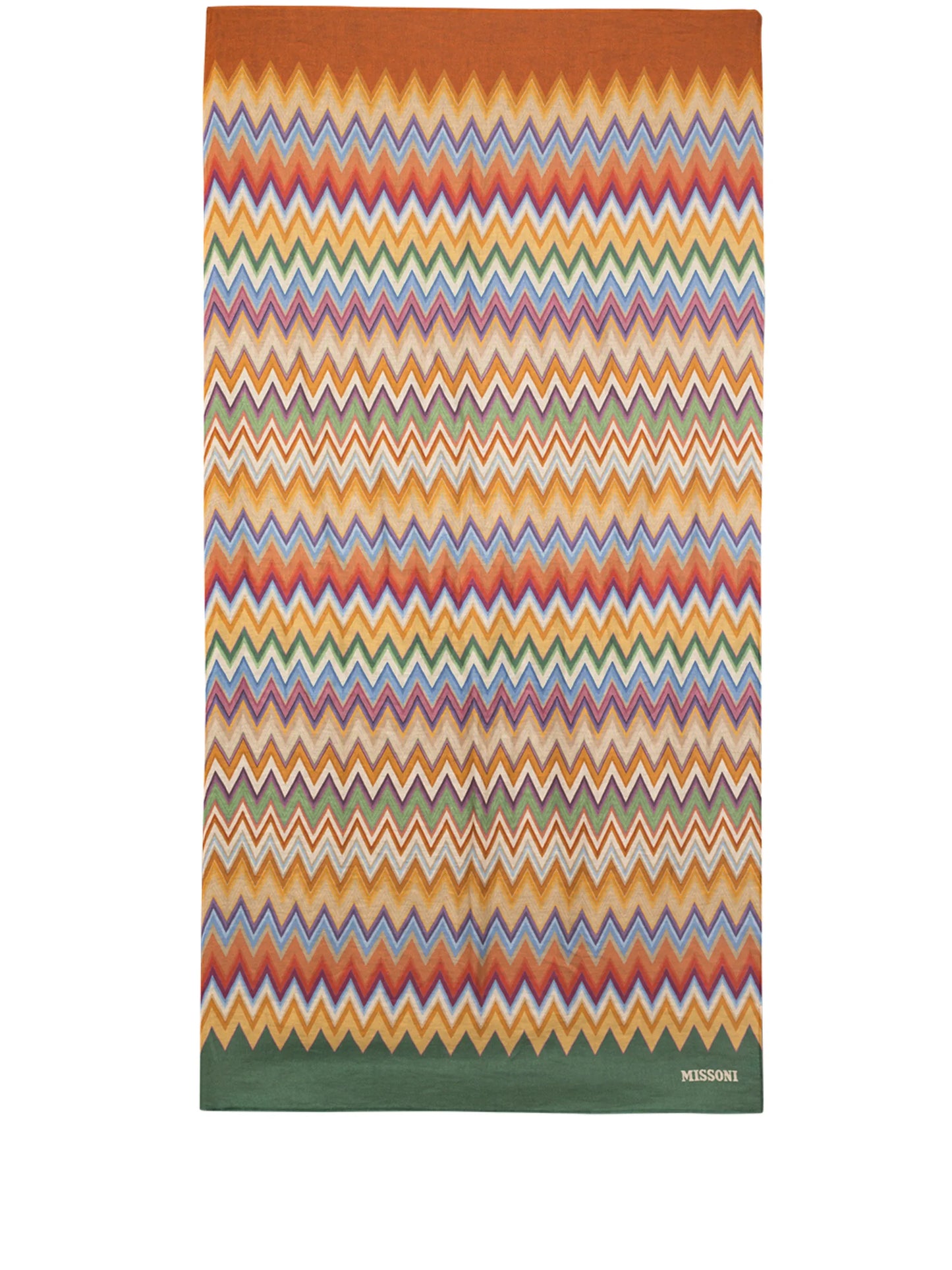 Alvise zig-zag bath towel