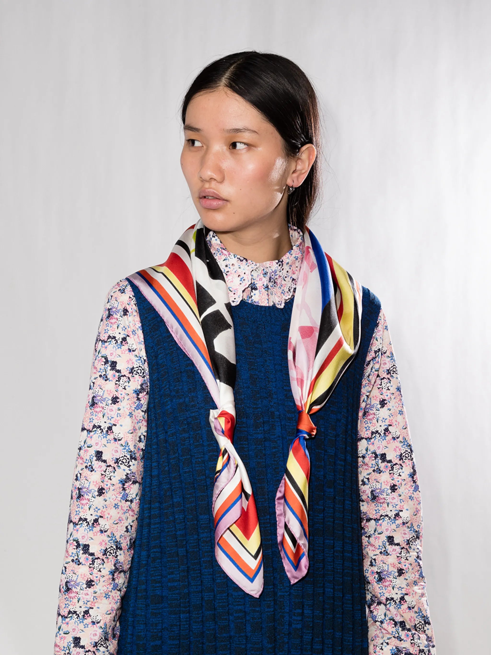 Corita silk scarf