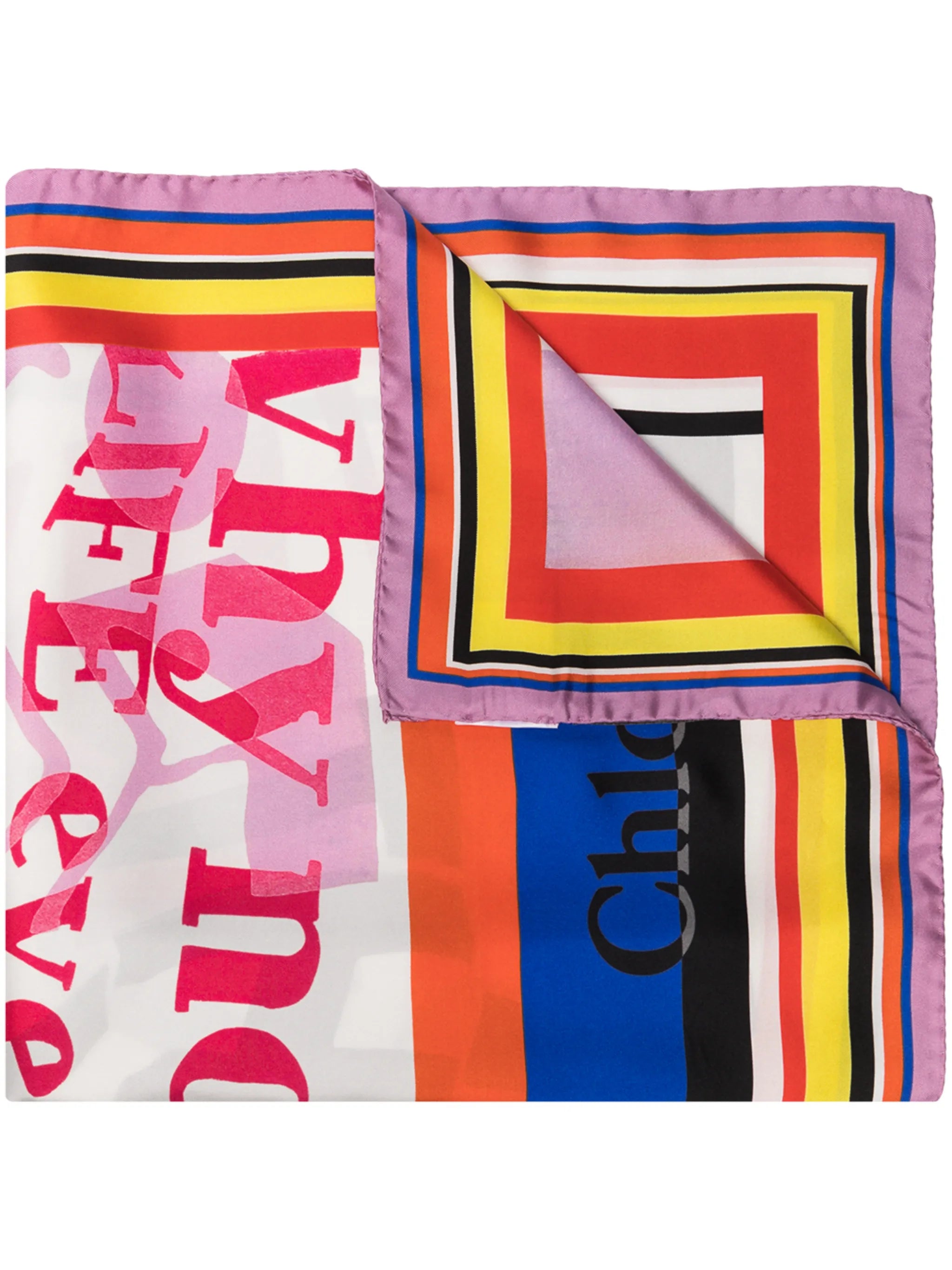 Corita silk scarf