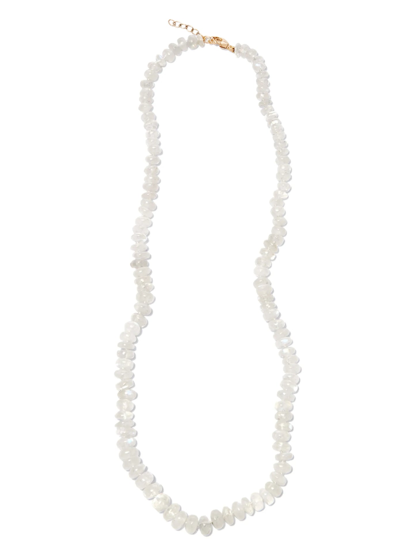 14kt yellow gold moonstone necklace