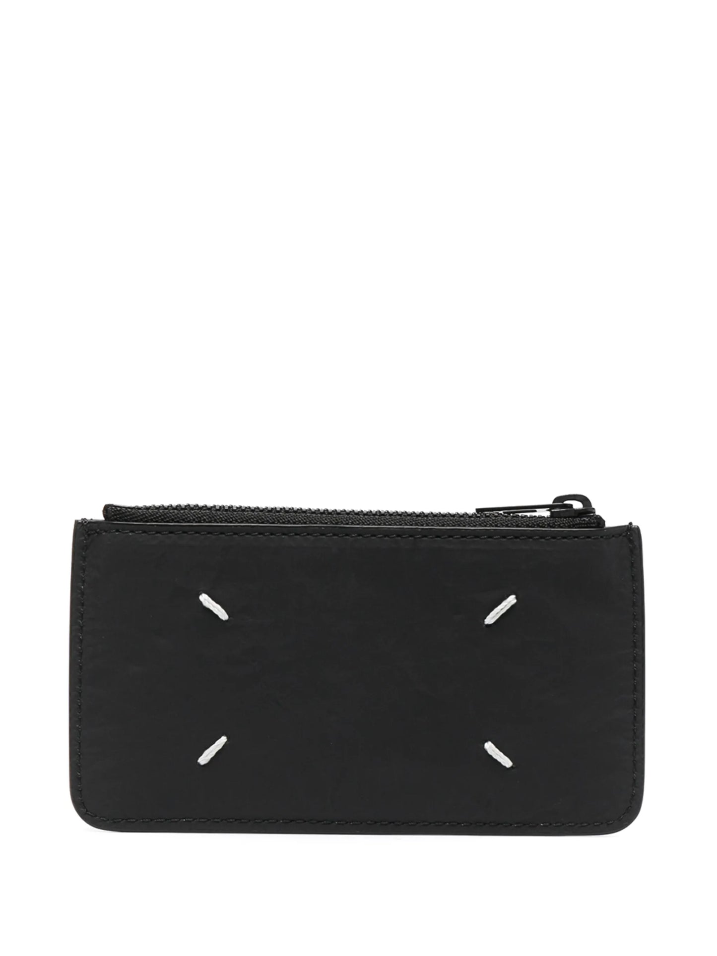 four-stitch zip wallet