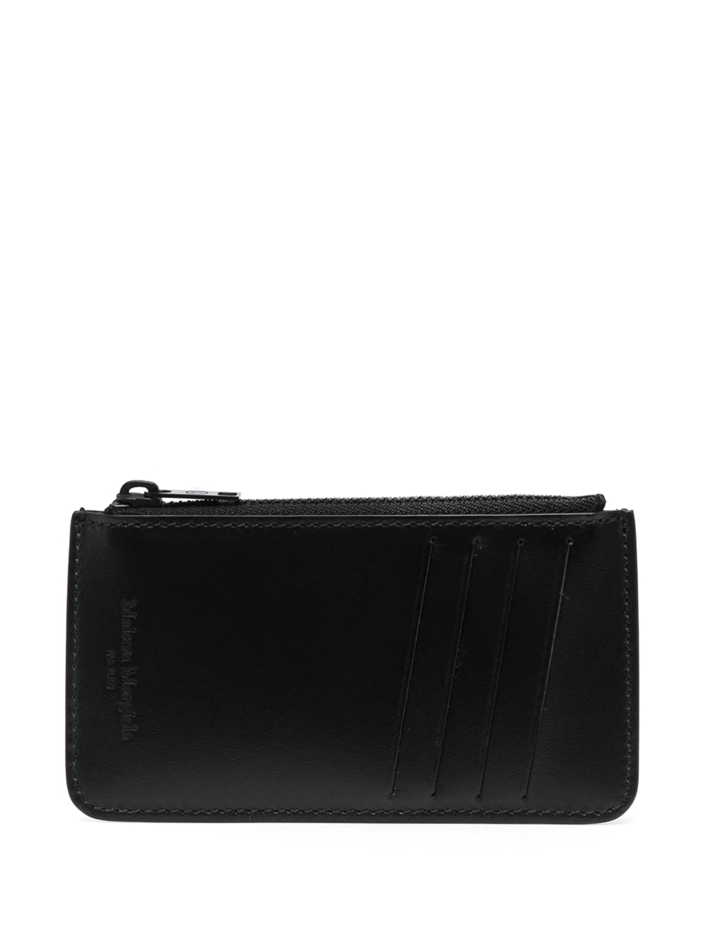 four-stitch zip wallet