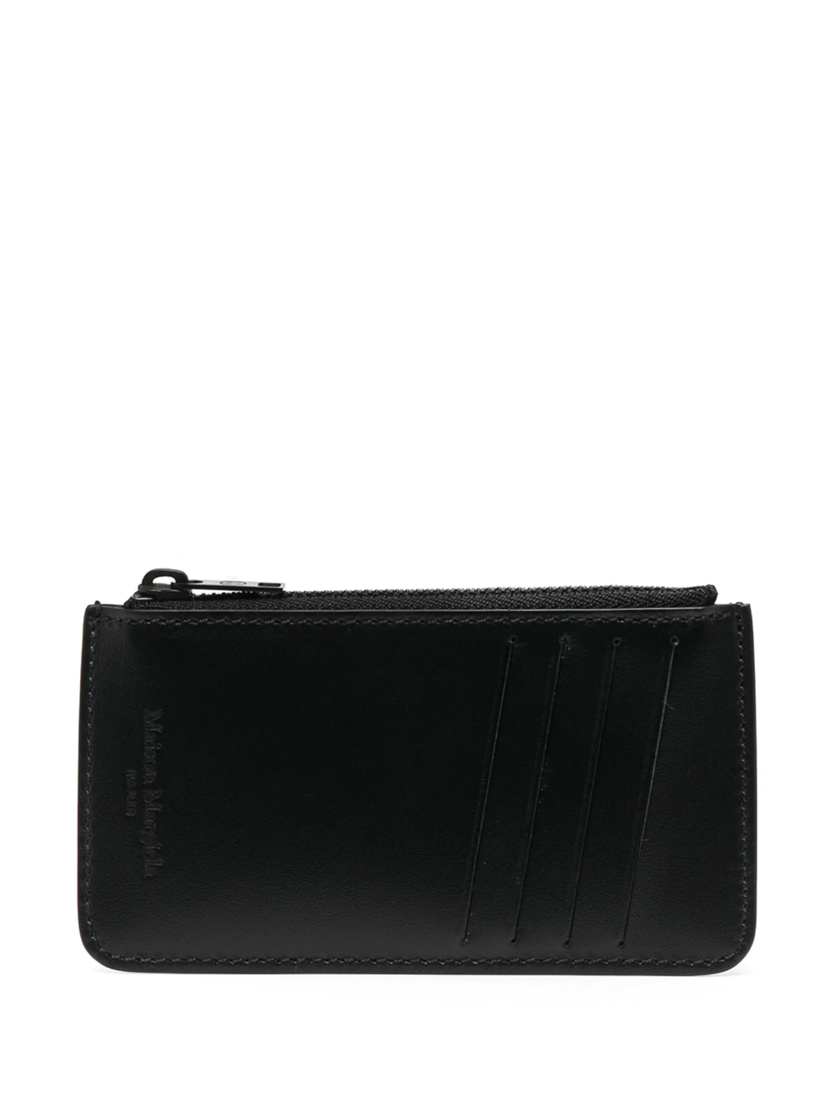 four-stitch zip wallet