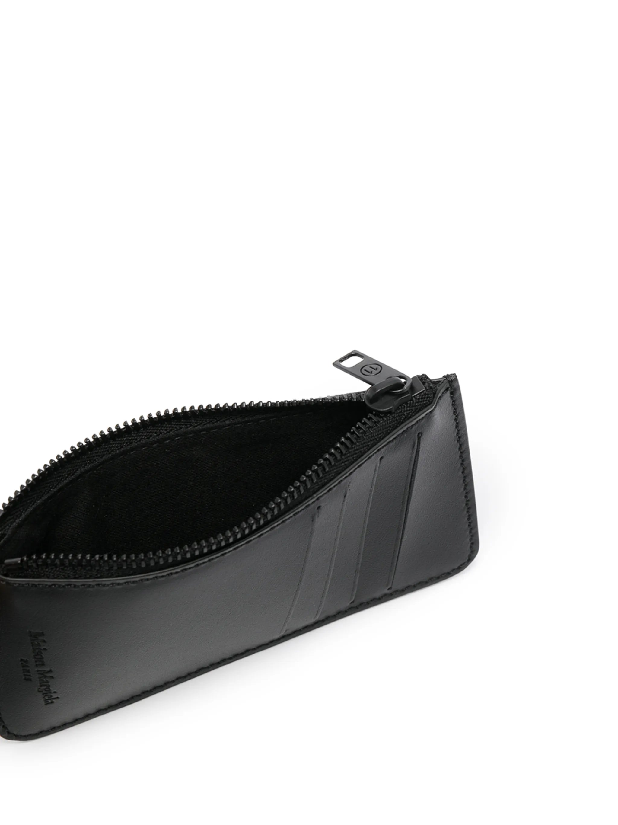 four-stitch zip wallet