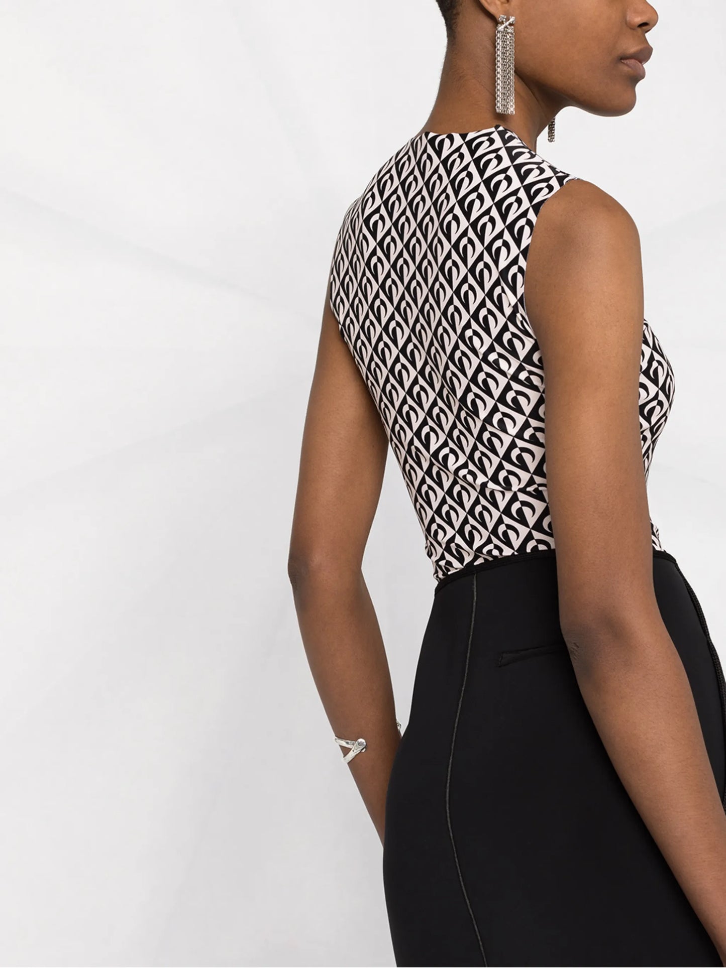 all-over logo tank top