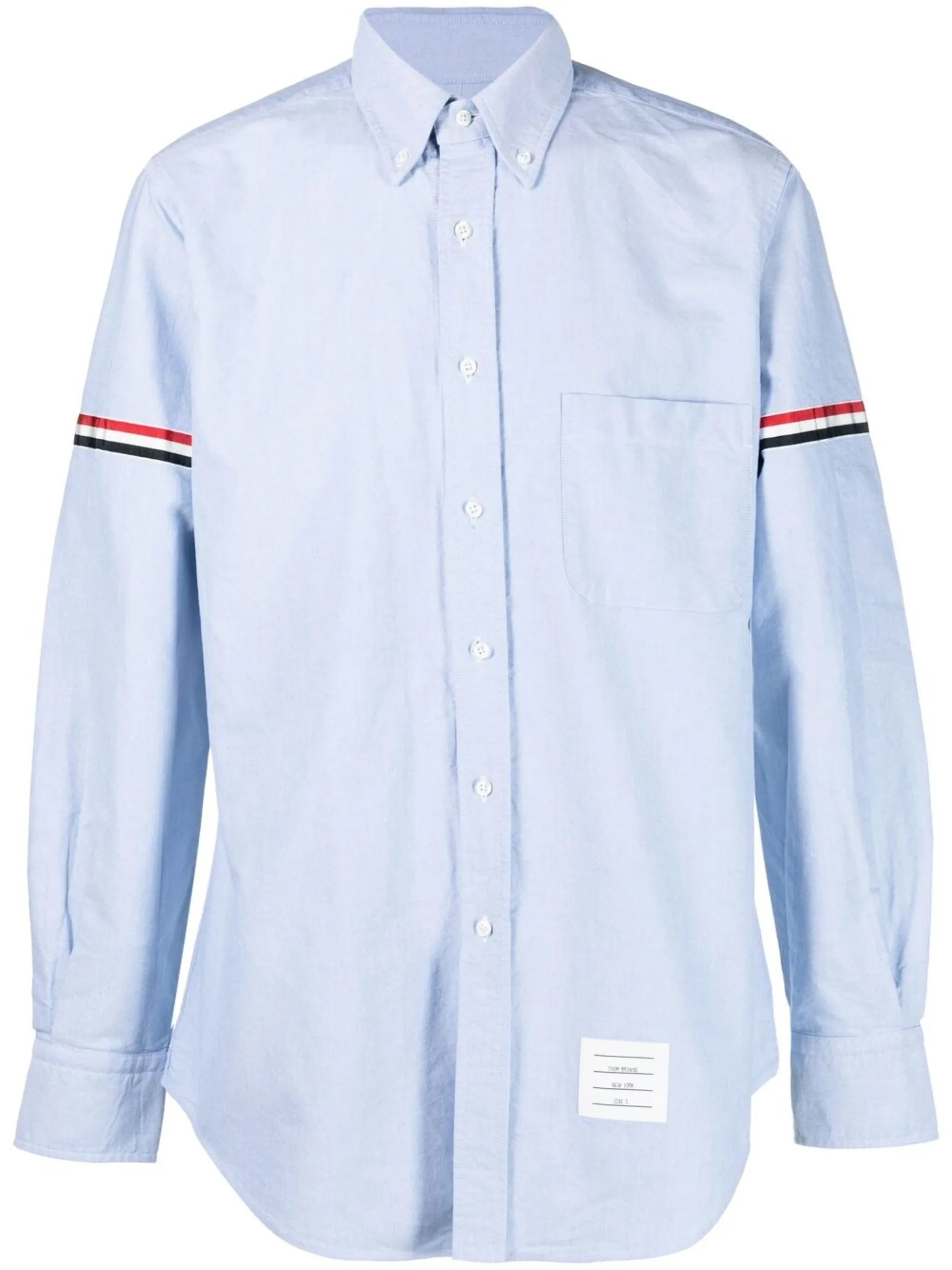 grosgrain armband Oxford shirt