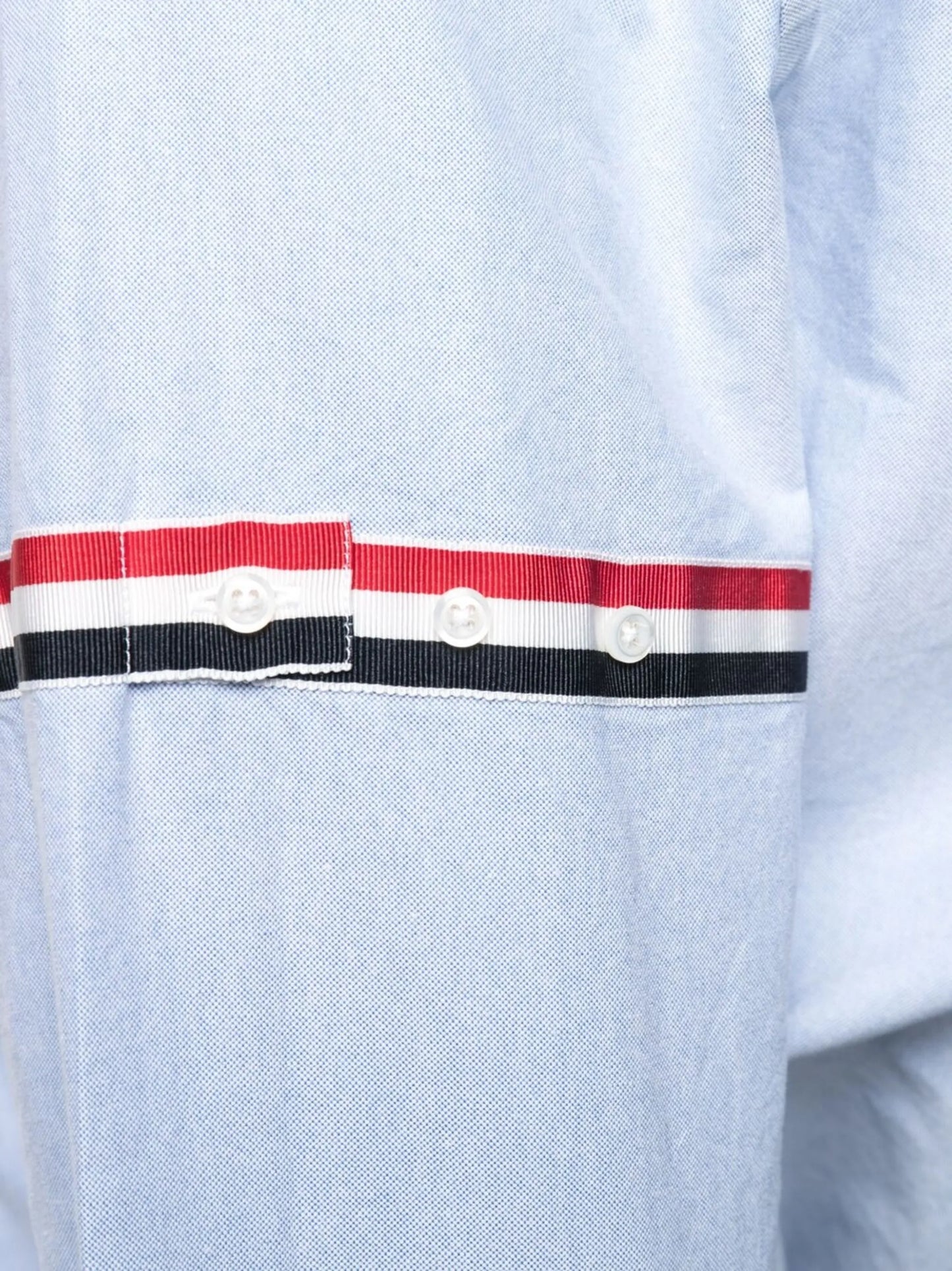 grosgrain armband Oxford shirt