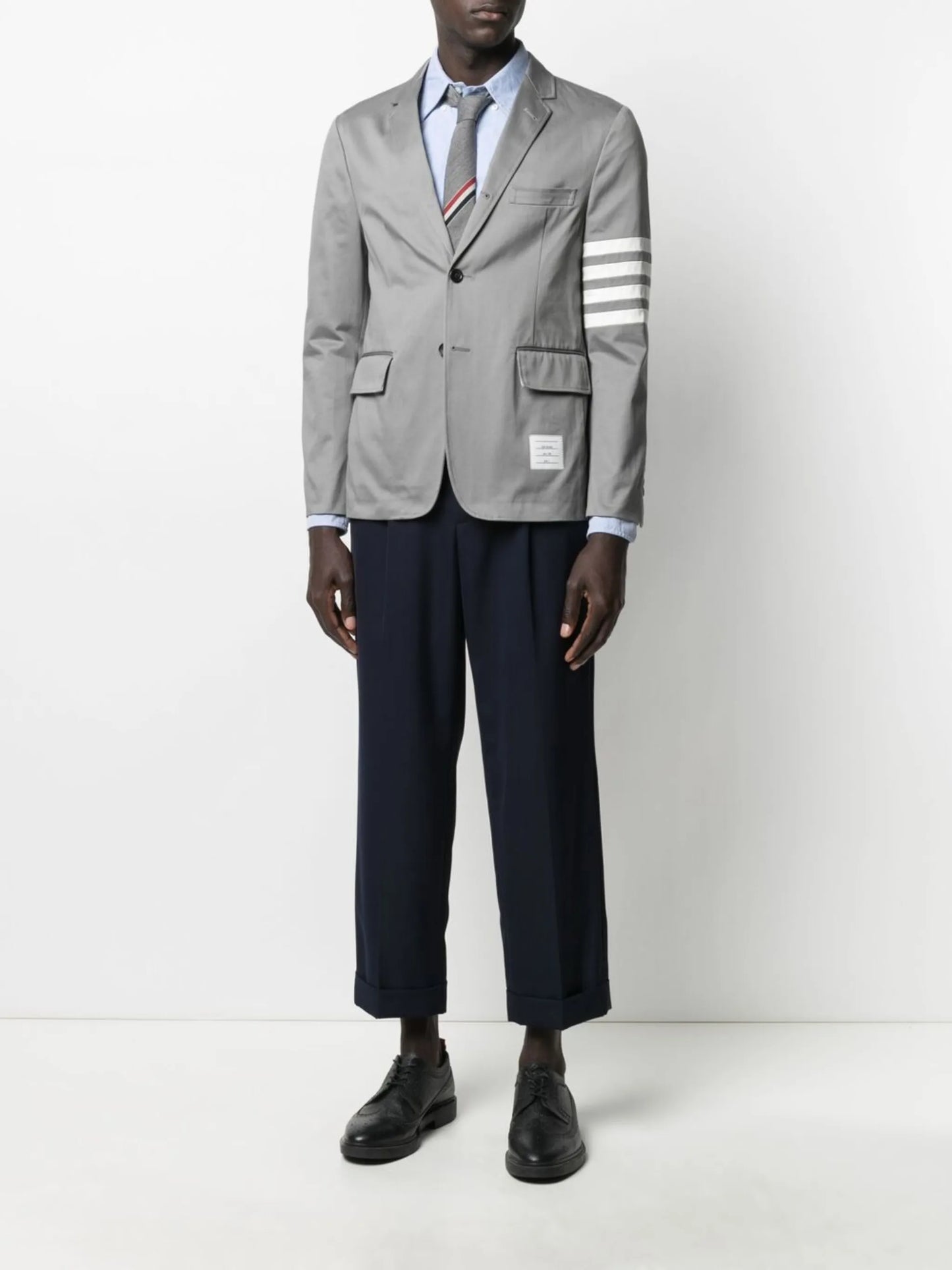 grosgrain armband Oxford shirt