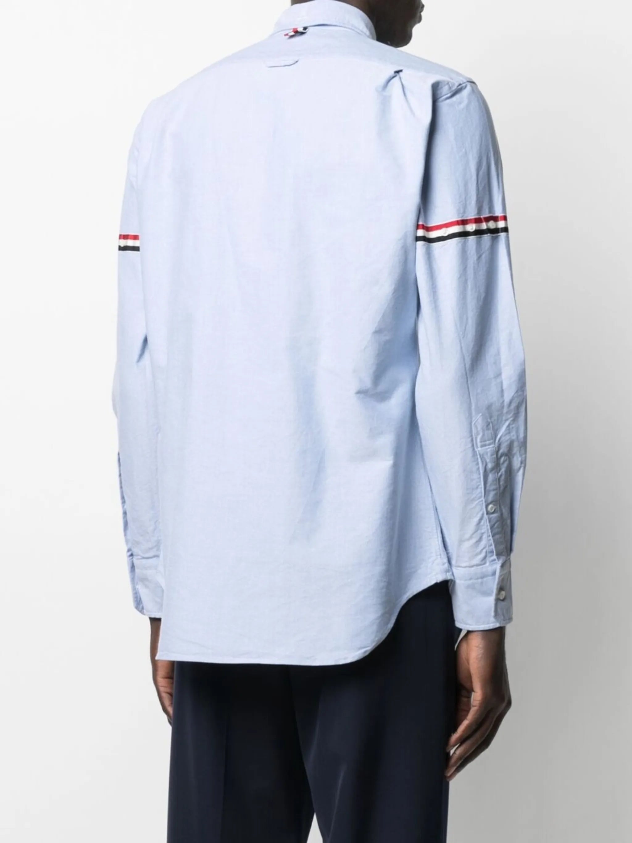 grosgrain armband Oxford shirt