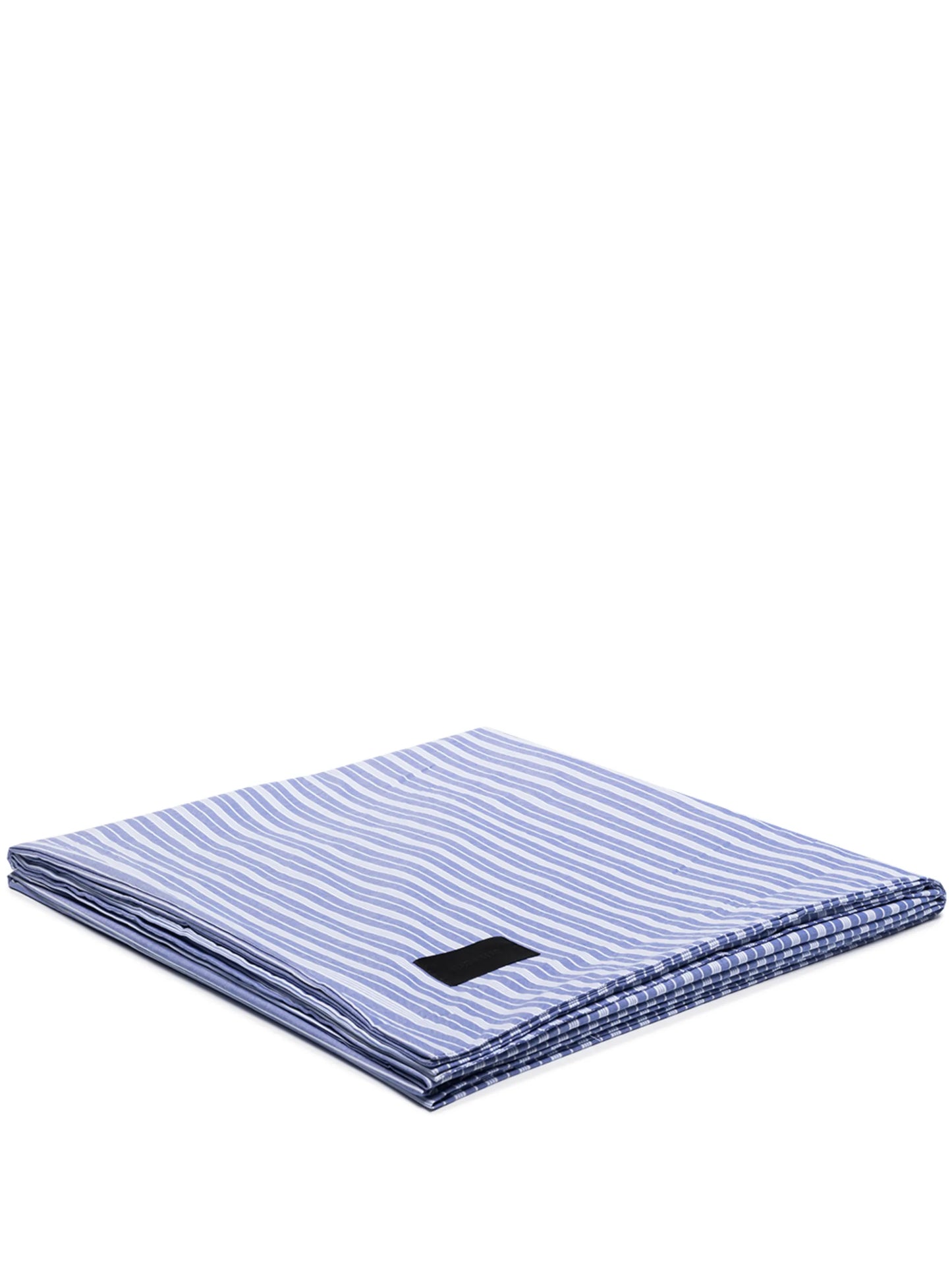 Wall Street stripe-pattern double duvet cover