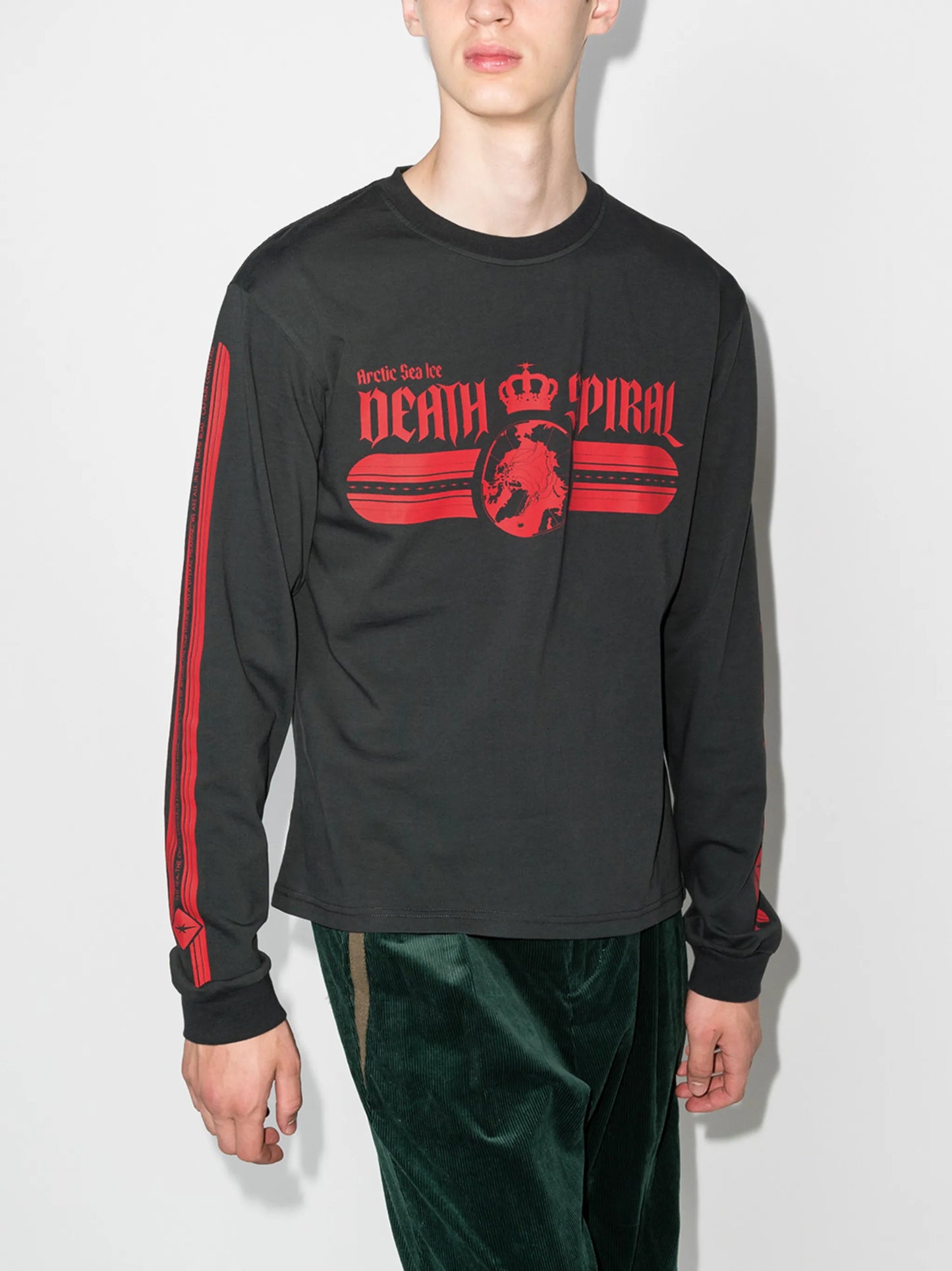Death Spiral long-sleeve T-shirt