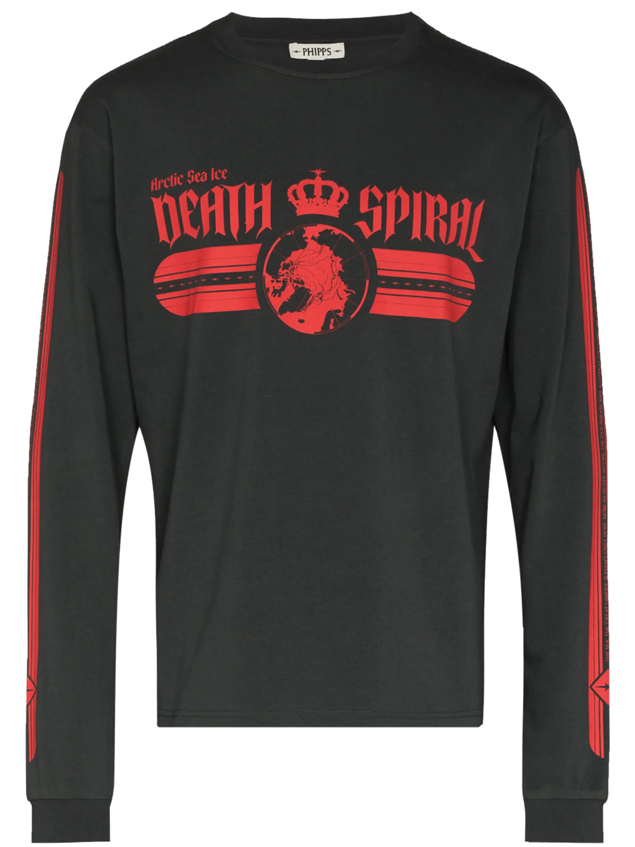 Death Spiral long-sleeve T-shirt