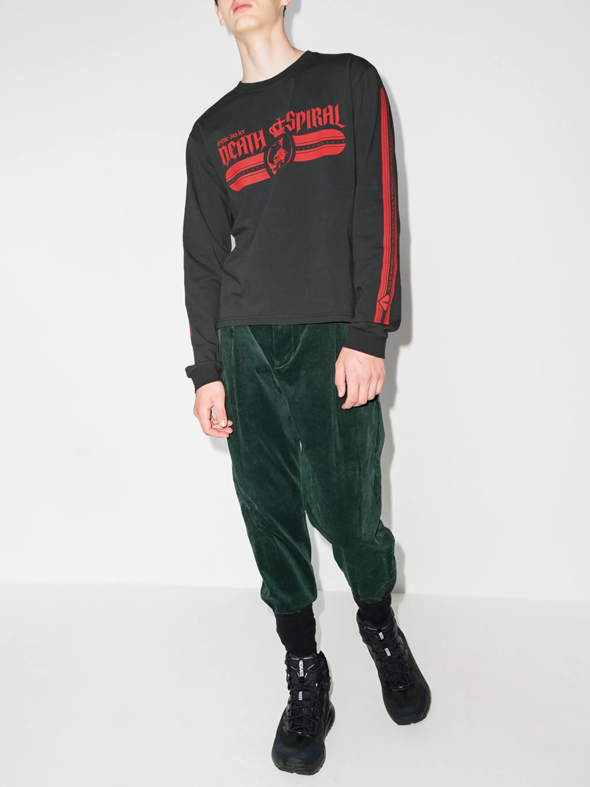 Death Spiral long-sleeve T-shirt