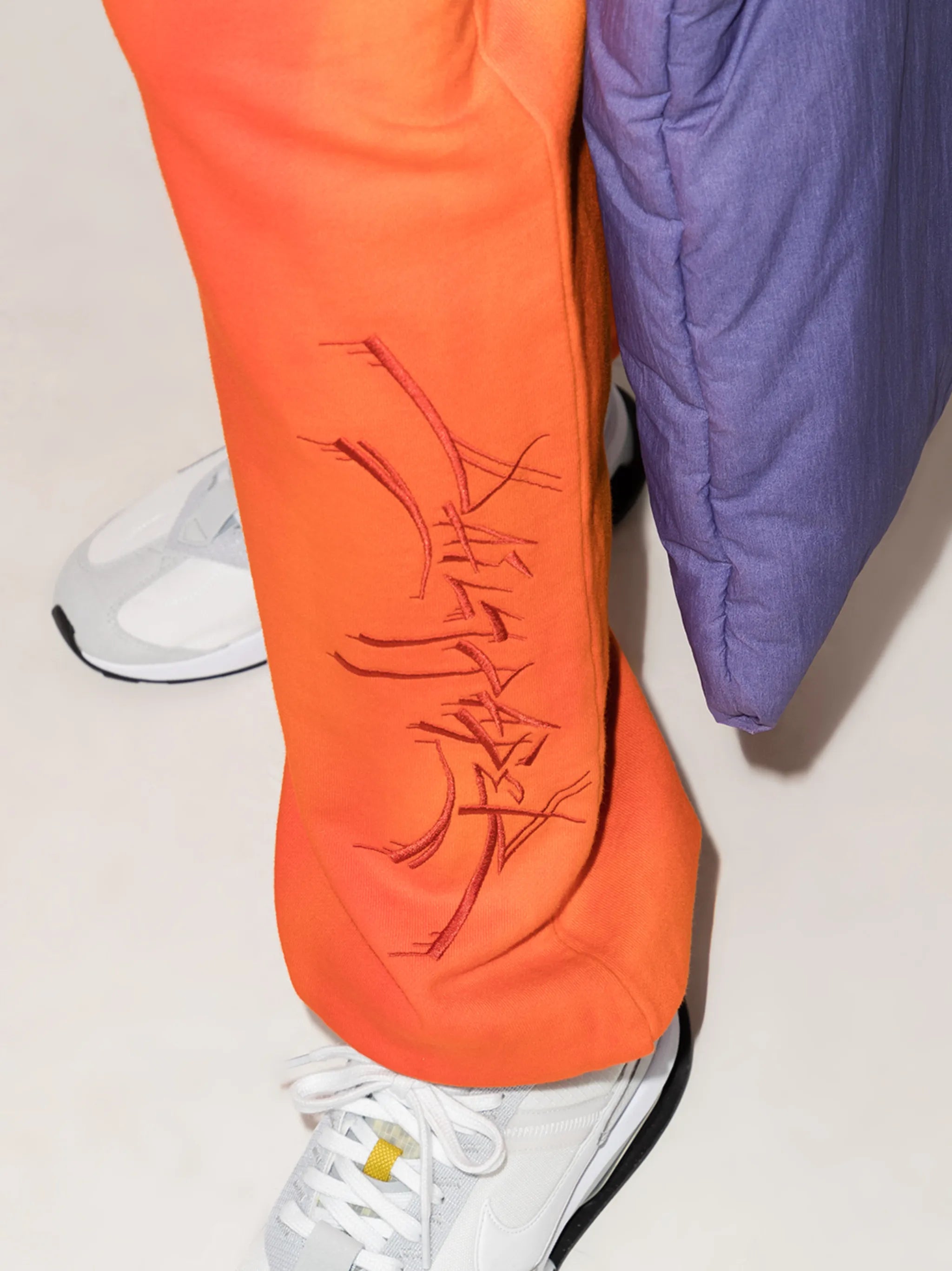 Lex tie-dye cotton track pants