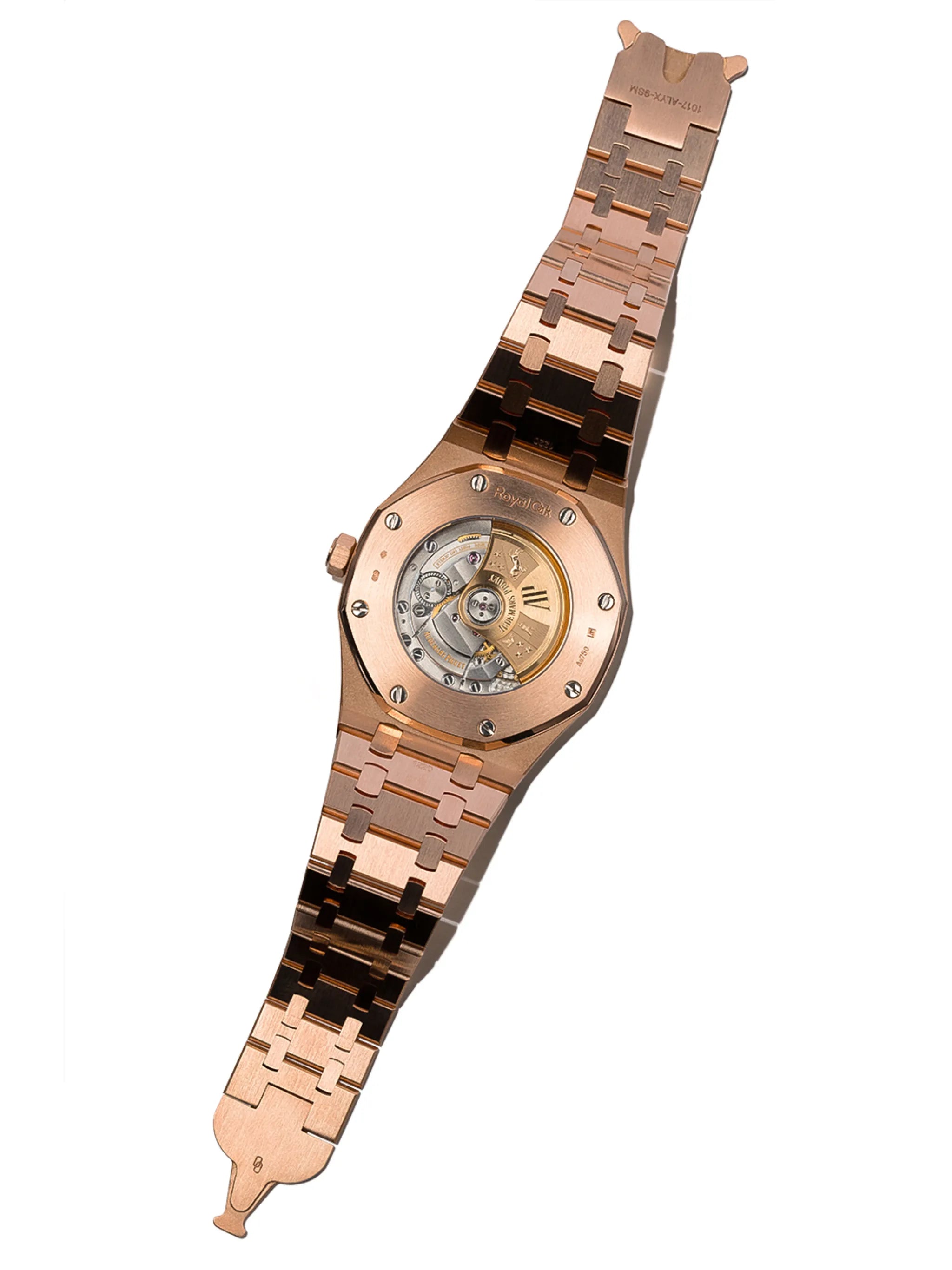 x 1017 ALYX 9SM pre-owned customised Royal Oak 41mm