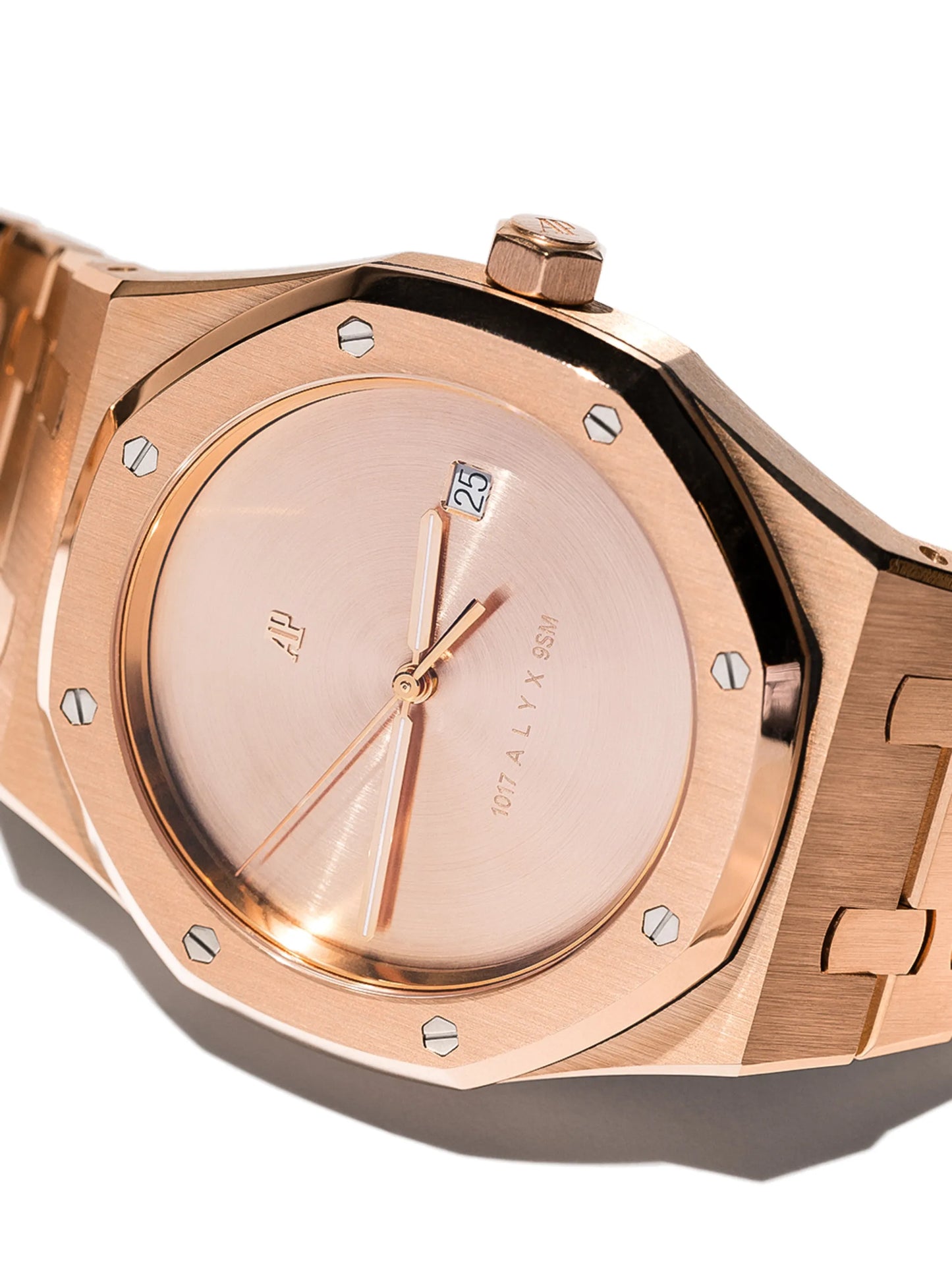 x 1017 ALYX 9SM pre-owned customised Royal Oak 41mm