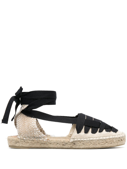 ribbon-detail espadrilles