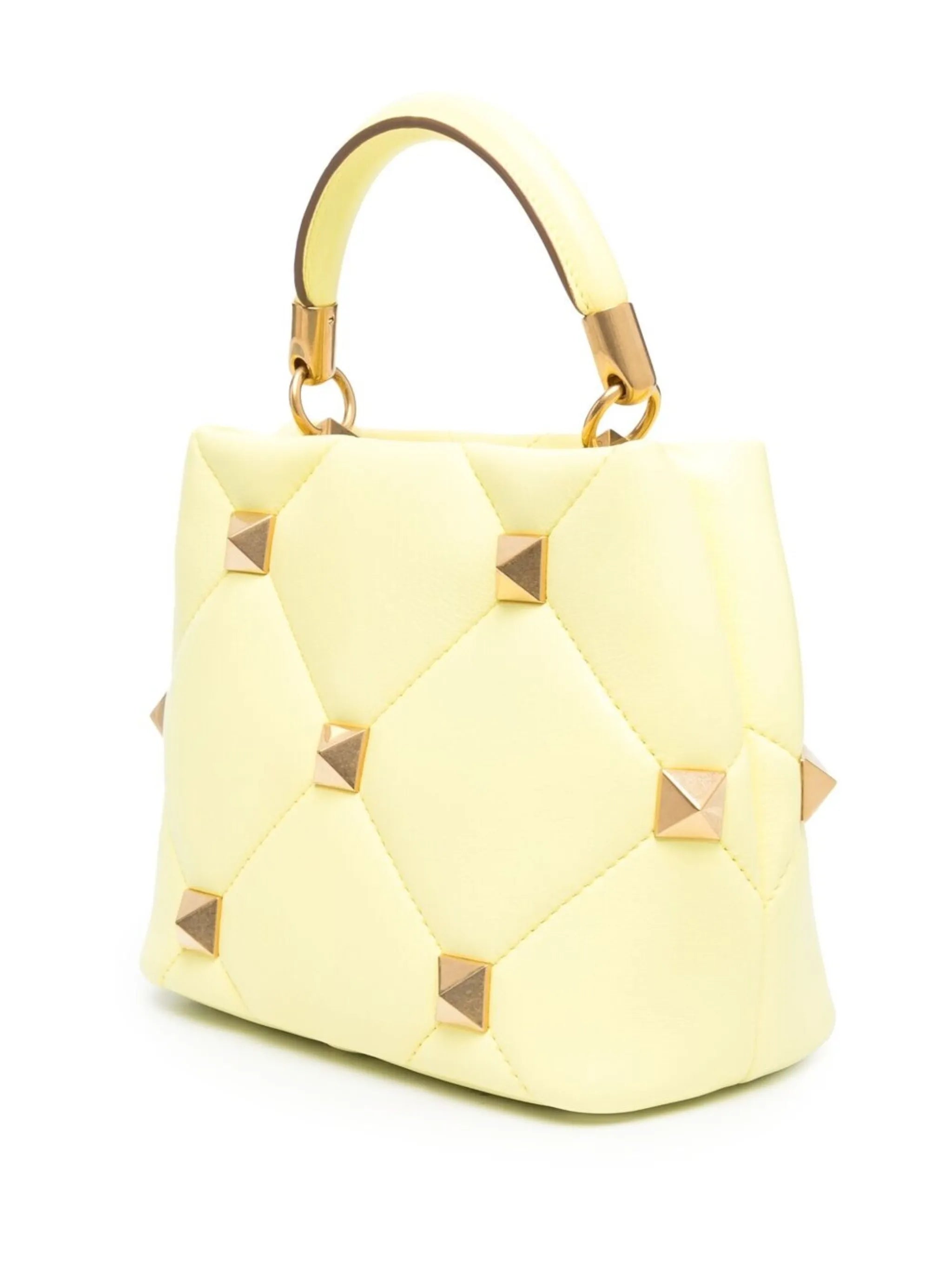 small Roman Stud top handle bag