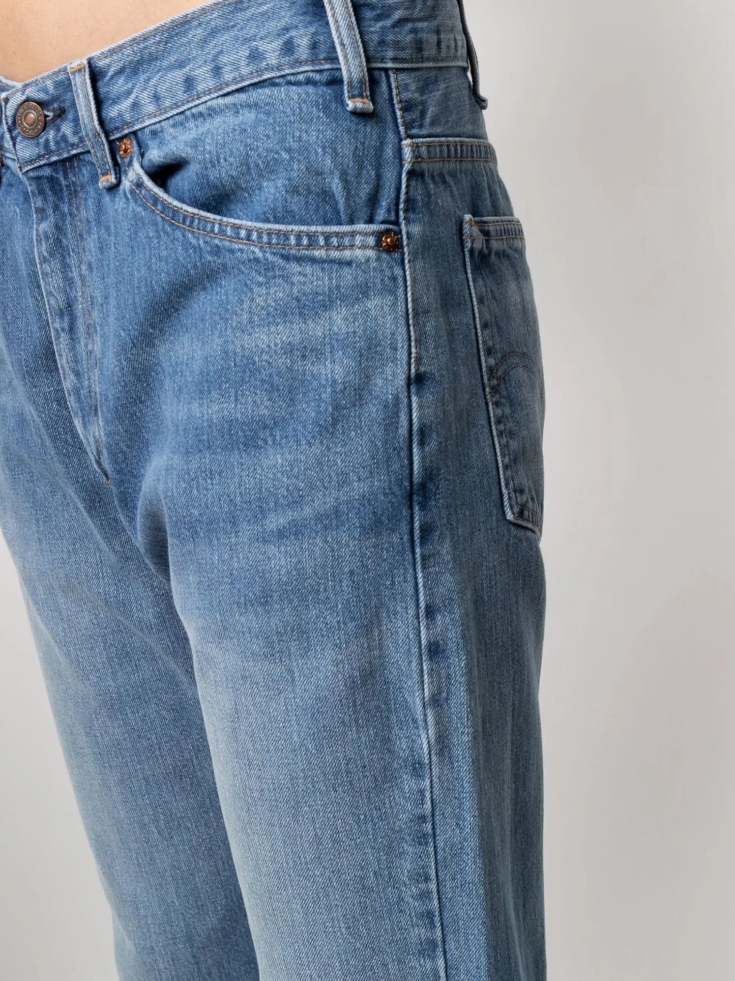 x Levi's straight-leg jeans