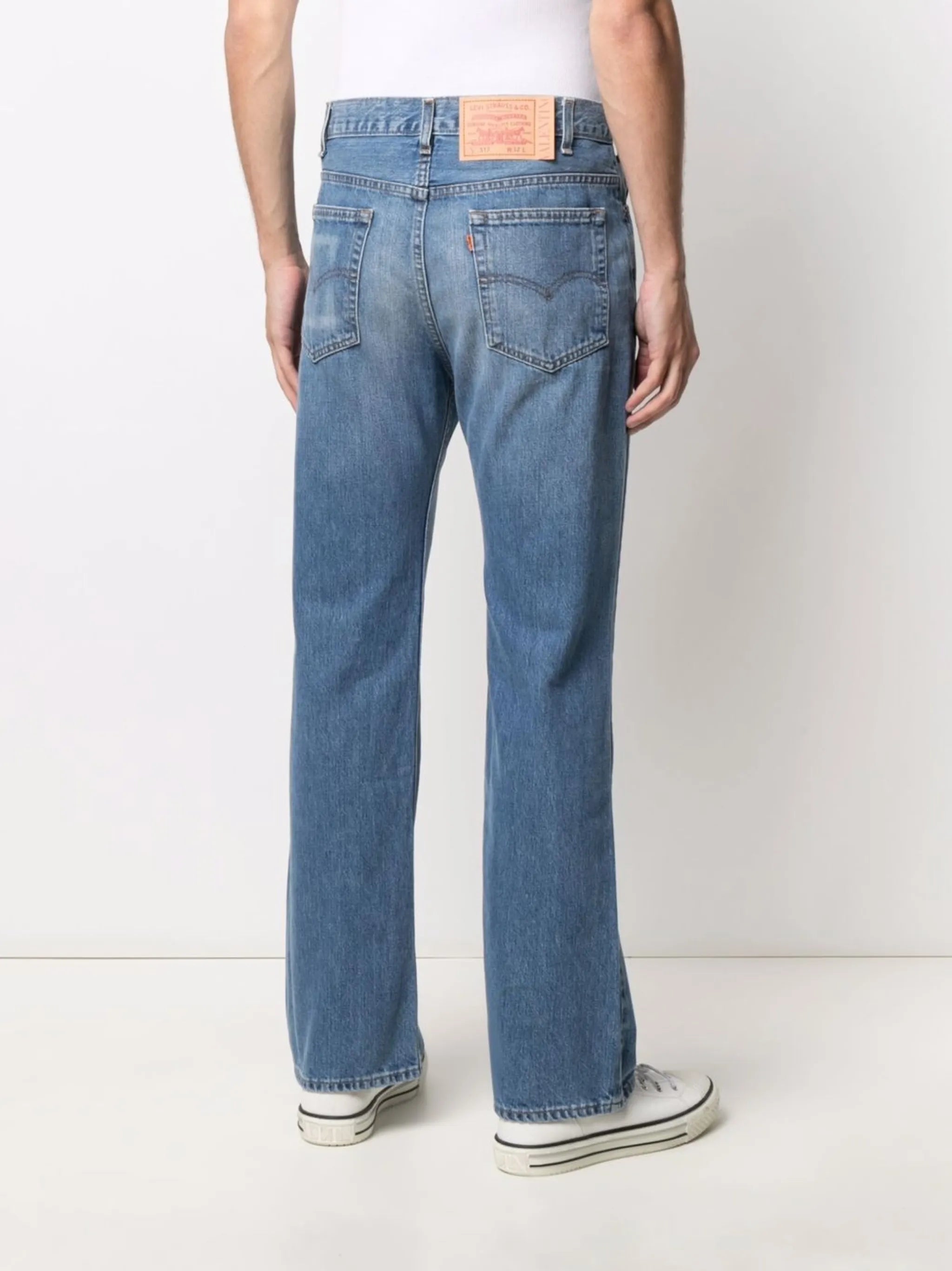 x Levi's straight-leg jeans