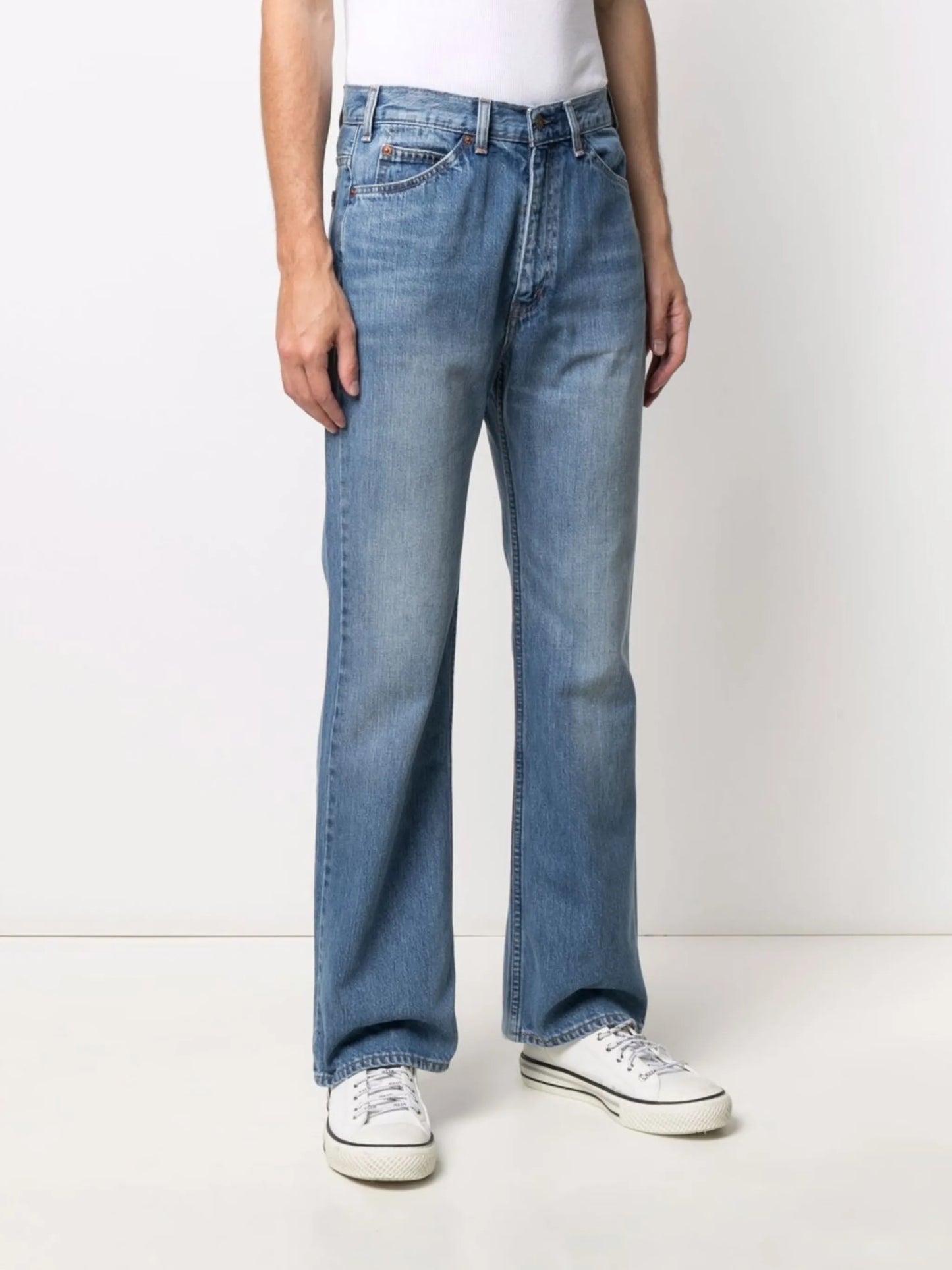 x Levi's straight-leg jeans