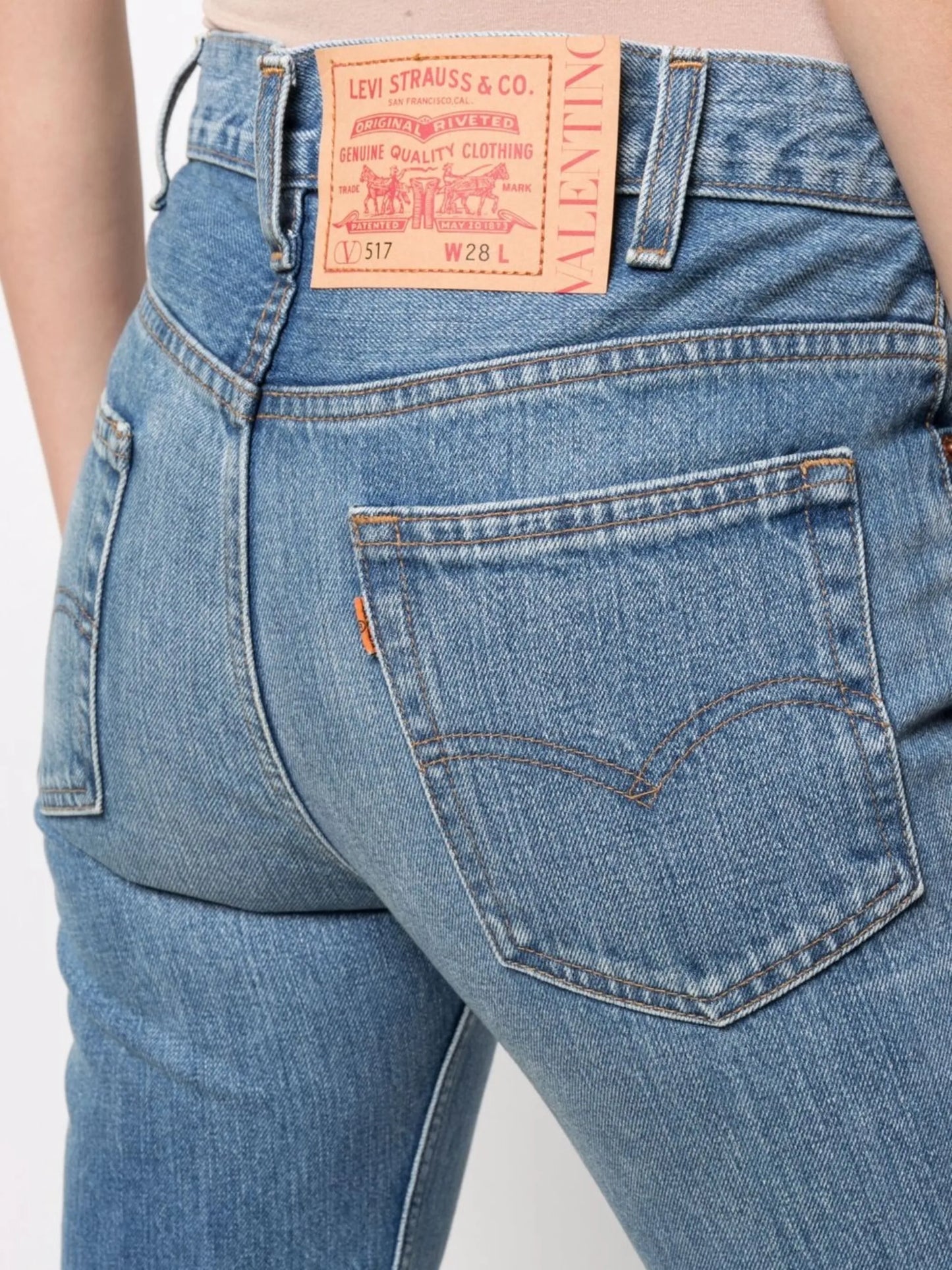 x Levi’s bootcut high-rise jeans