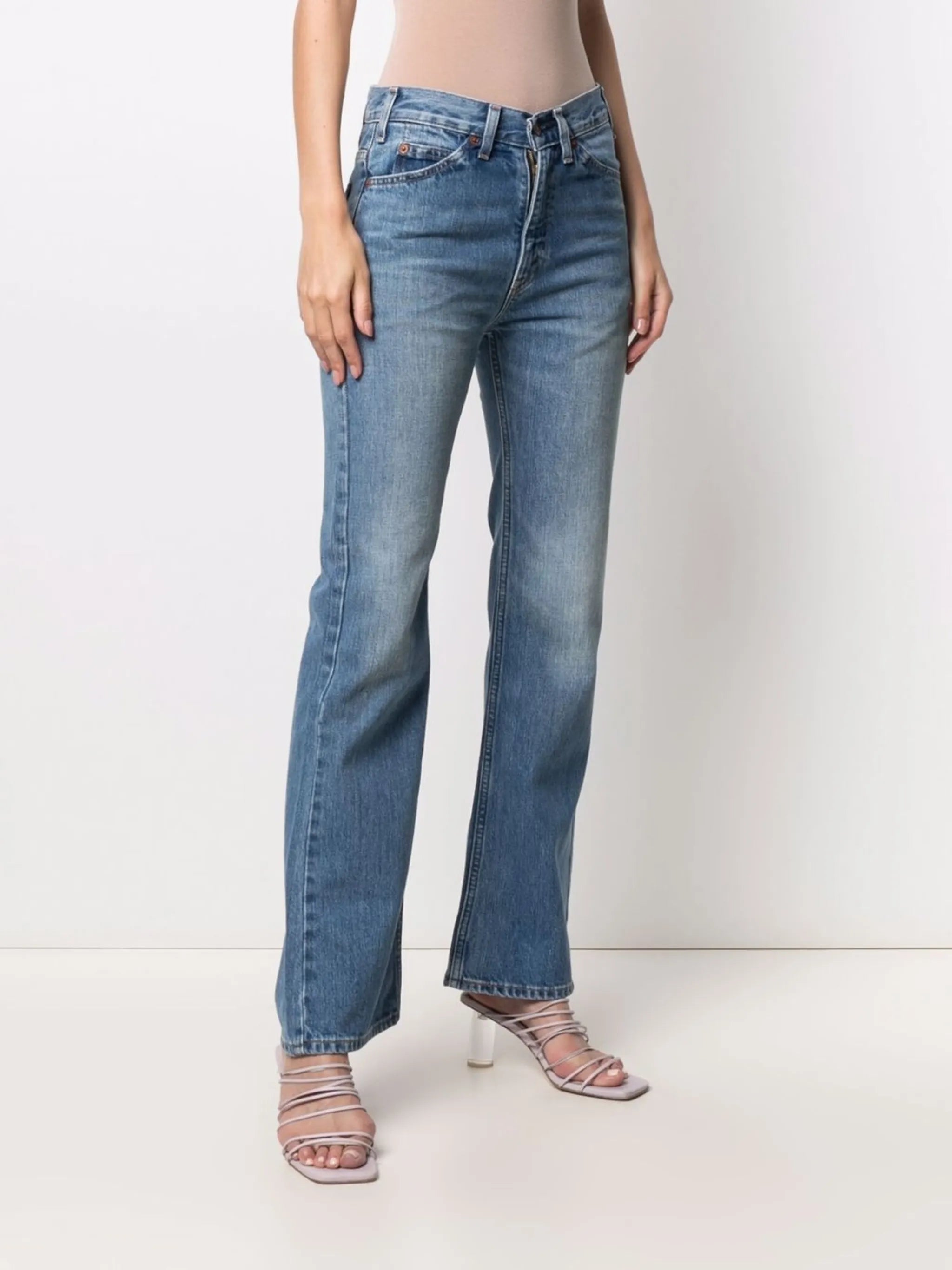 x Levi’s bootcut high-rise jeans