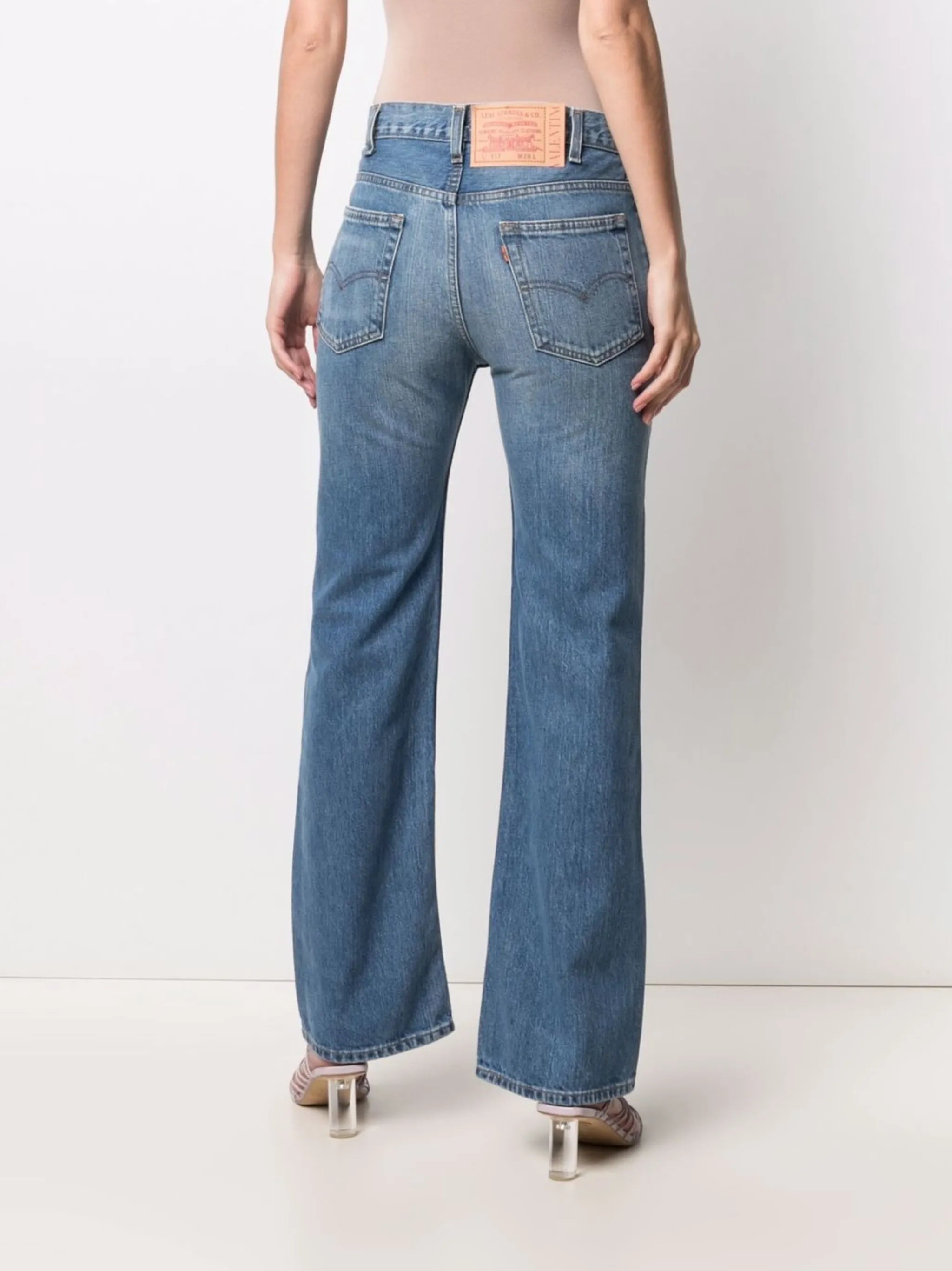 x Levi’s bootcut high-rise jeans