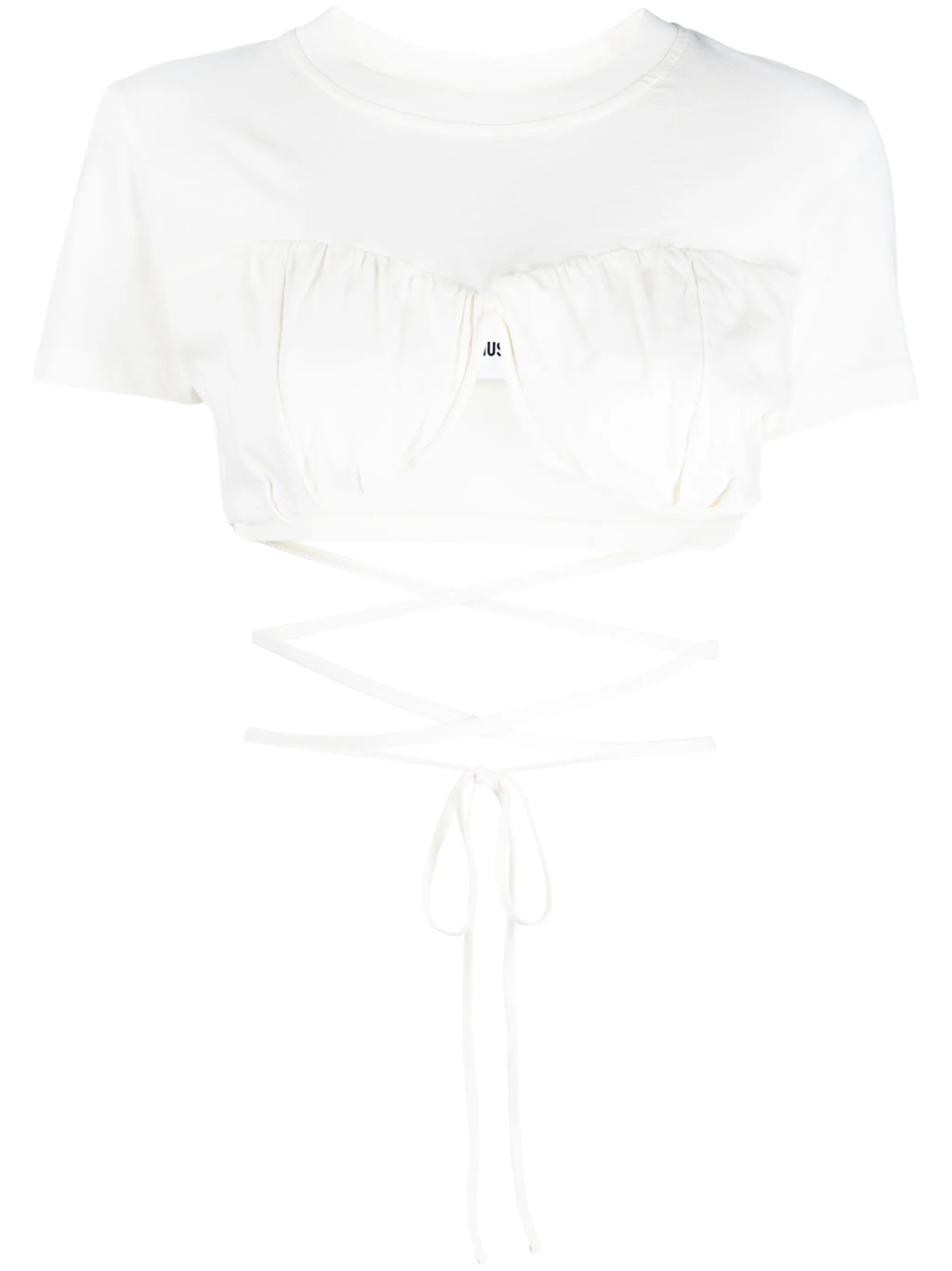 wrap-around underwired blouse