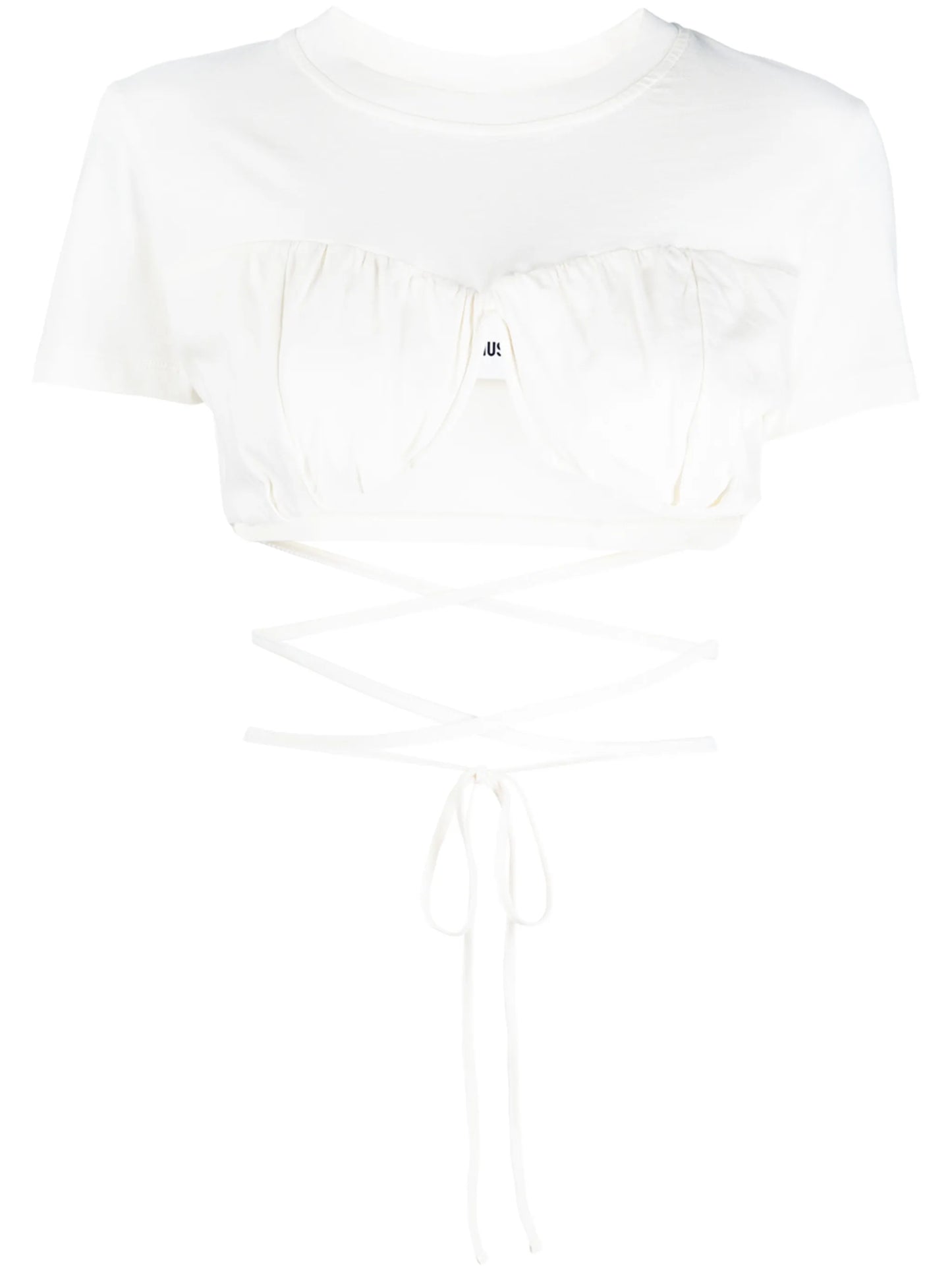 wrap-around underwired blouse