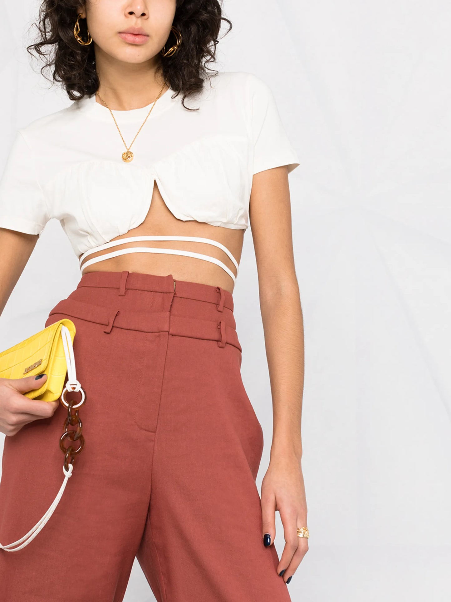 wrap-around underwired blouse