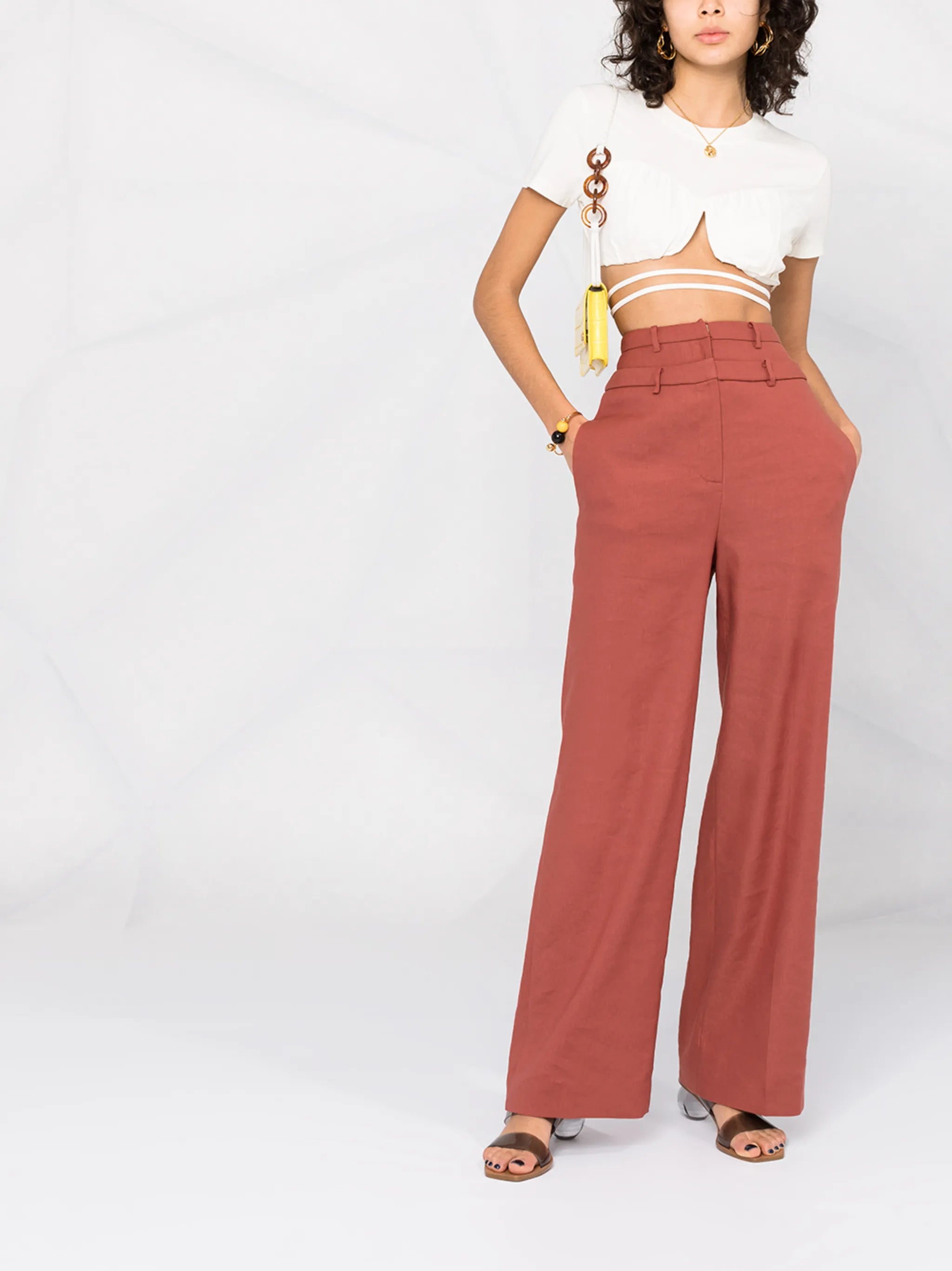 wrap-around underwired blouse