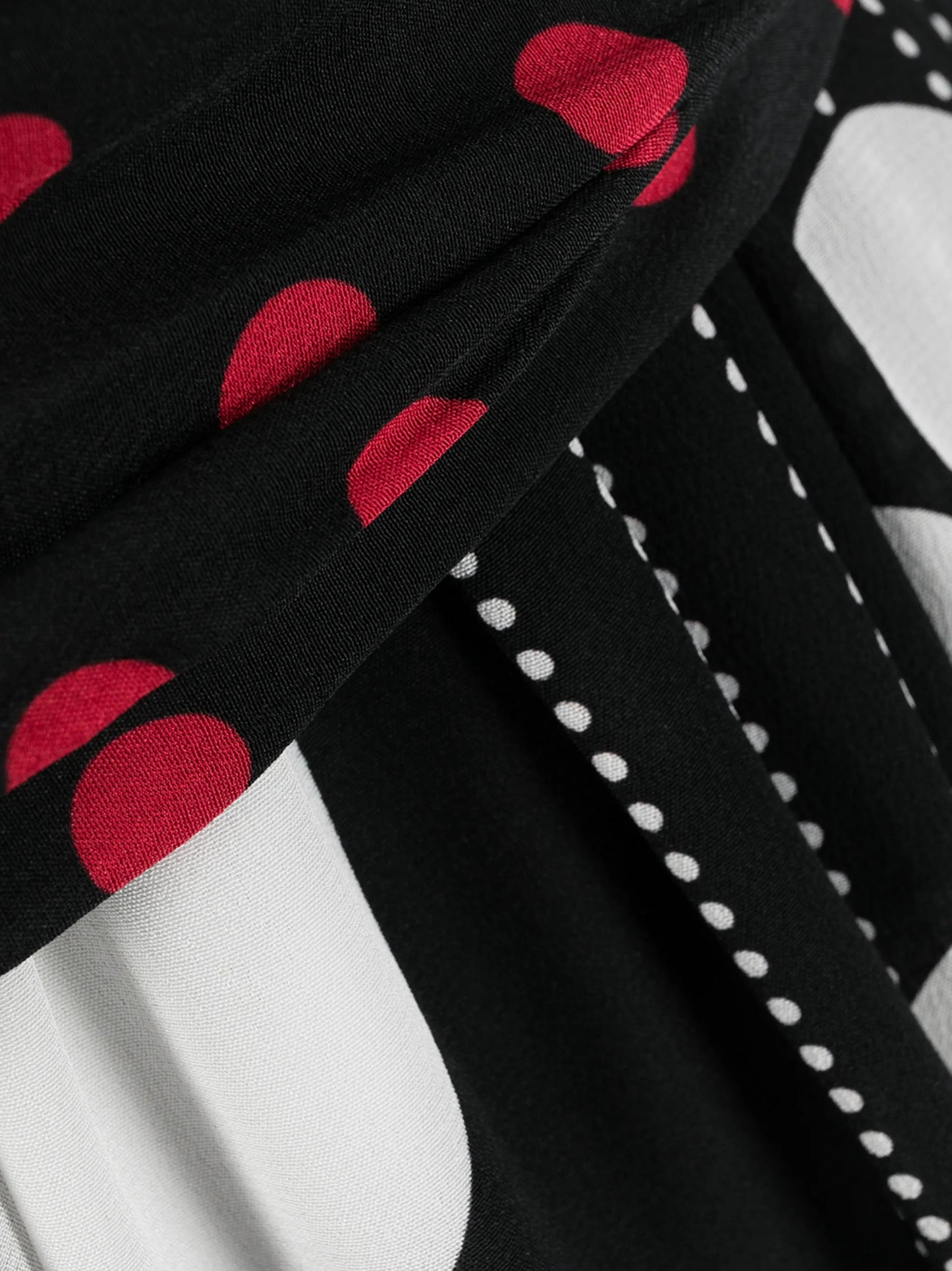 polka dot halterneck dress