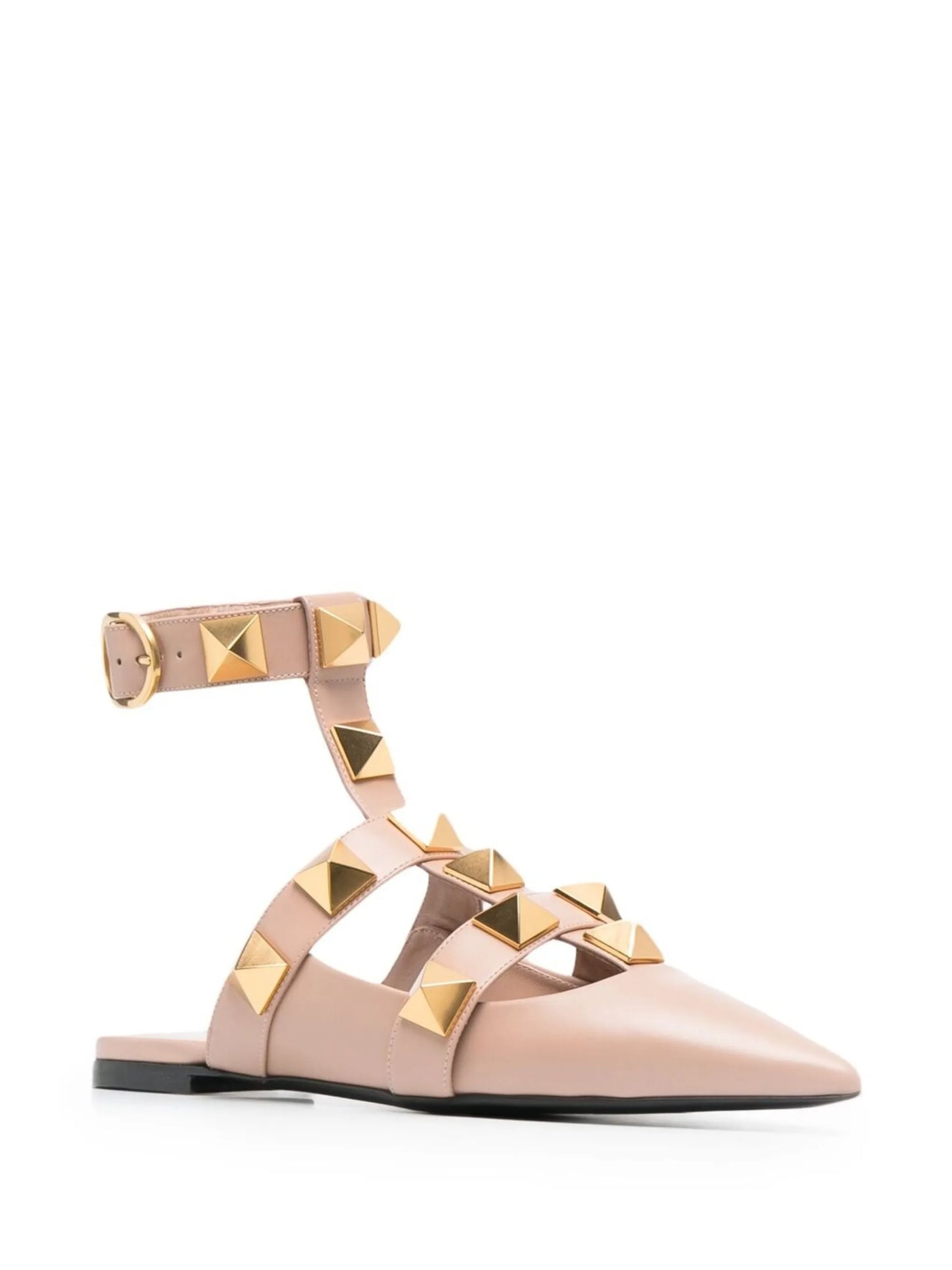 Roman Stud ballerina shoes