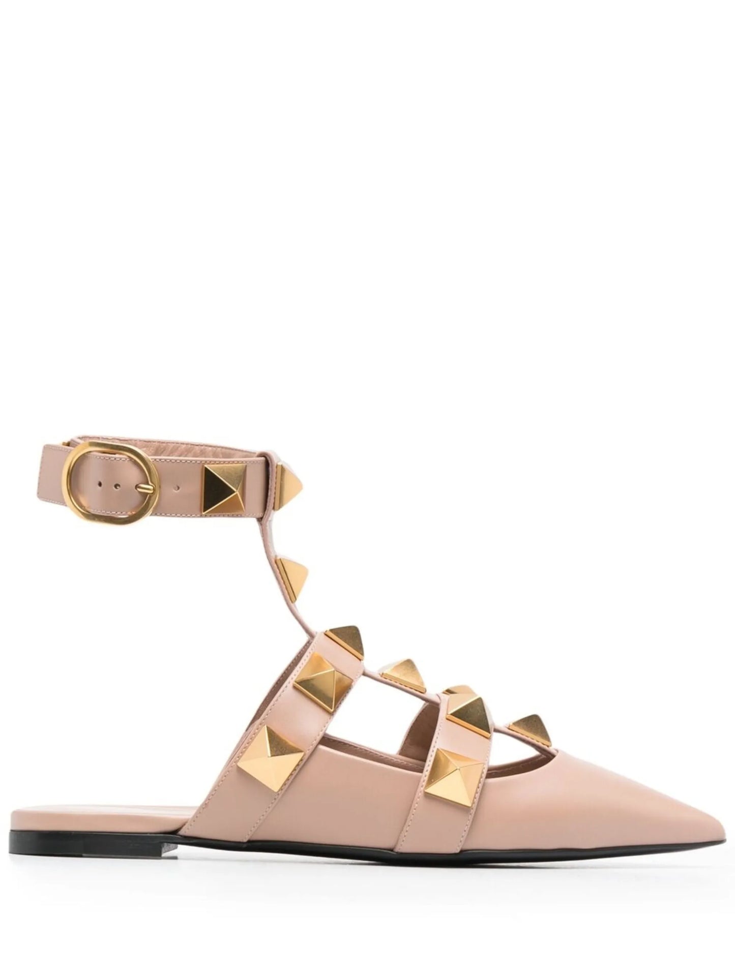 Roman Stud ballerina shoes