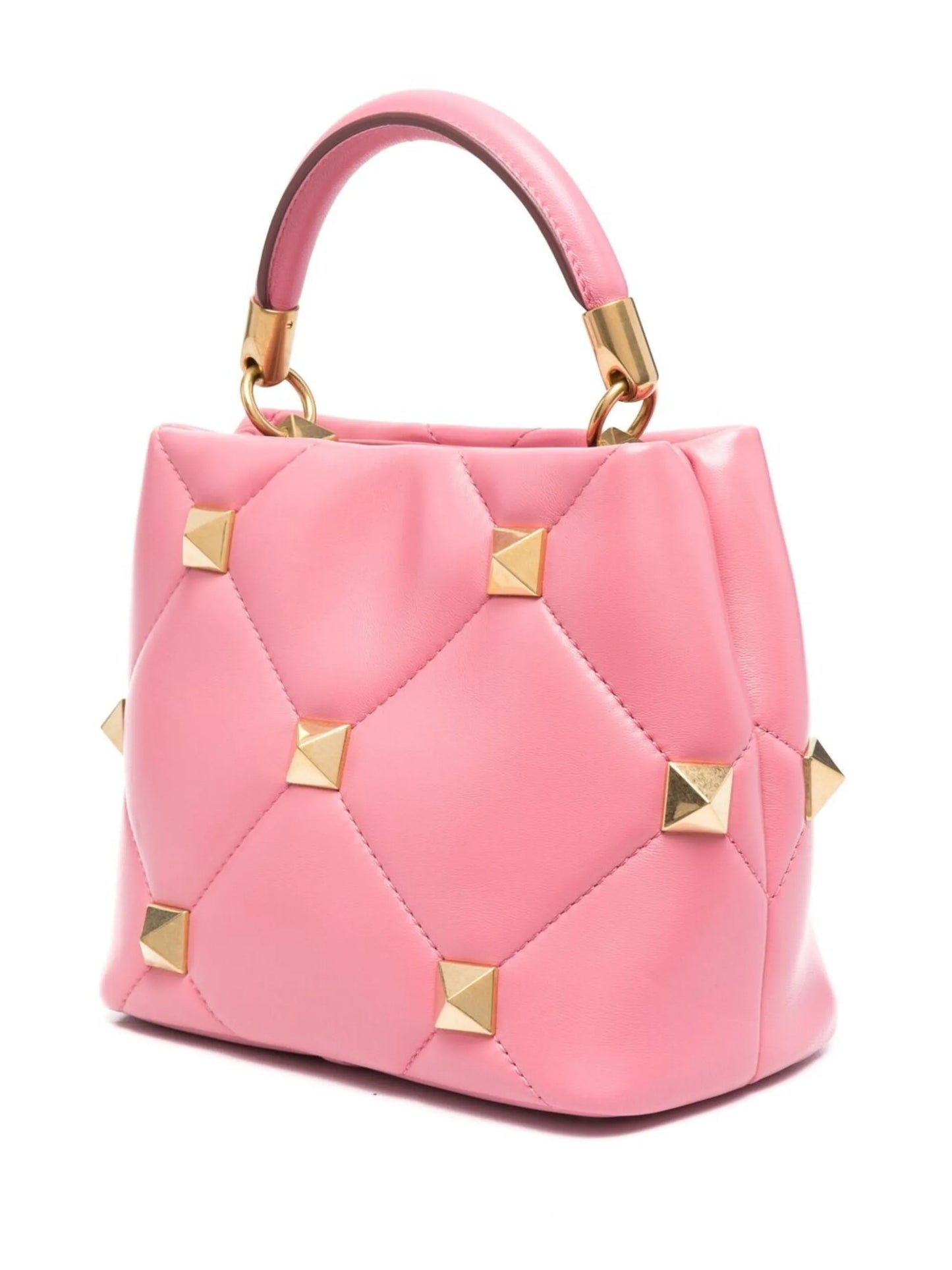 small Roman stud leather bag