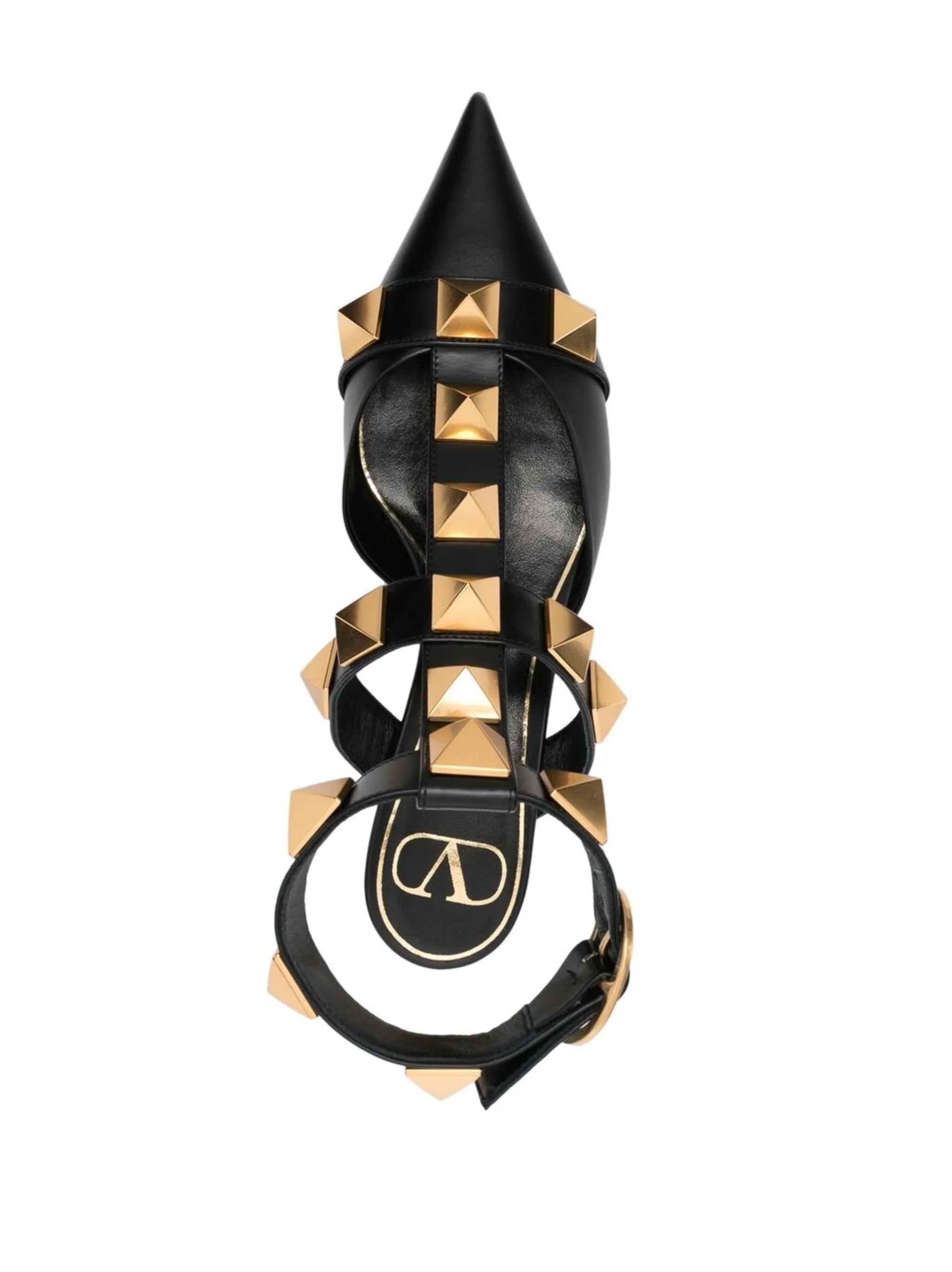 large Rockstud cage pumps