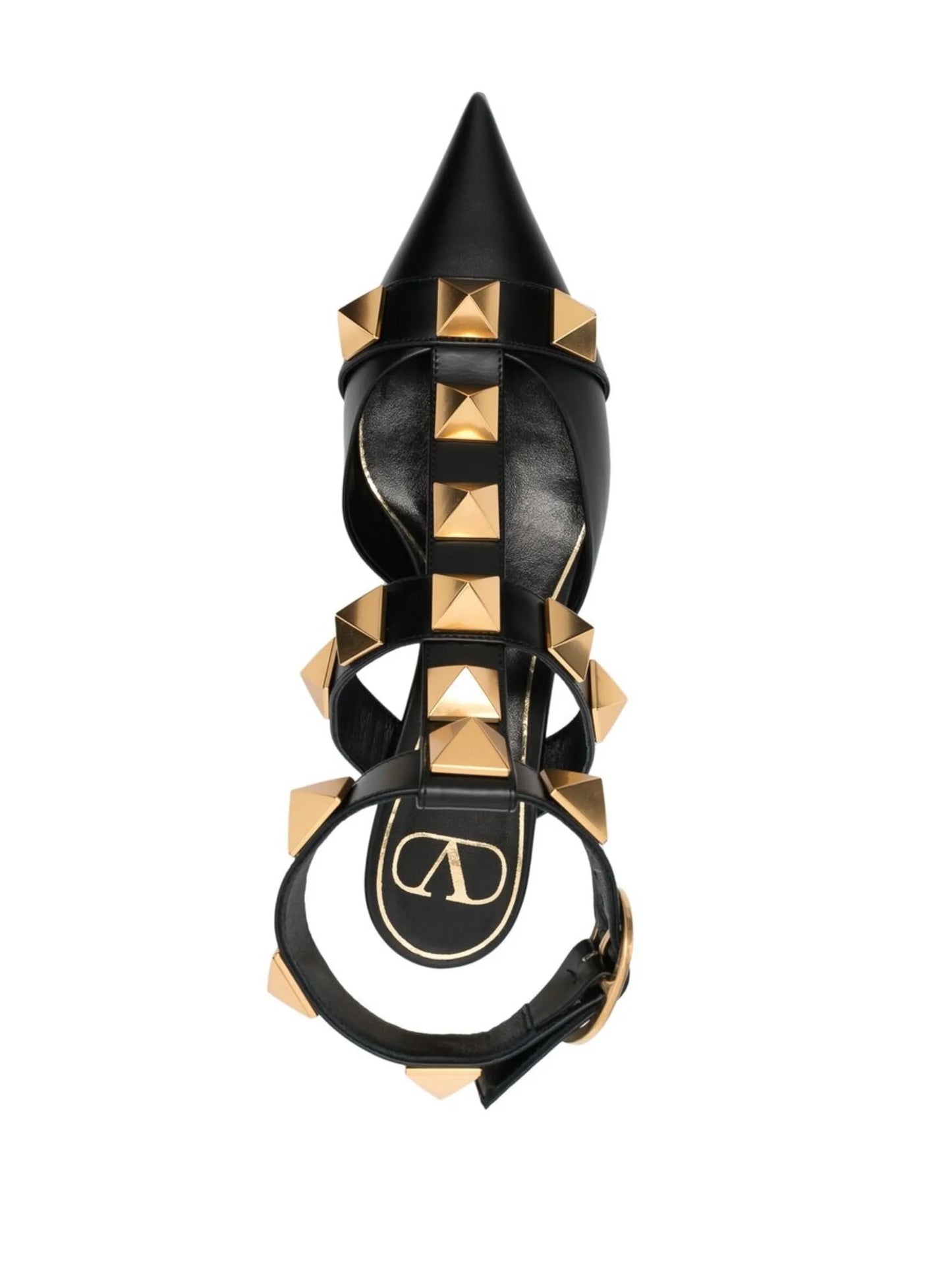 large Rockstud cage pumps