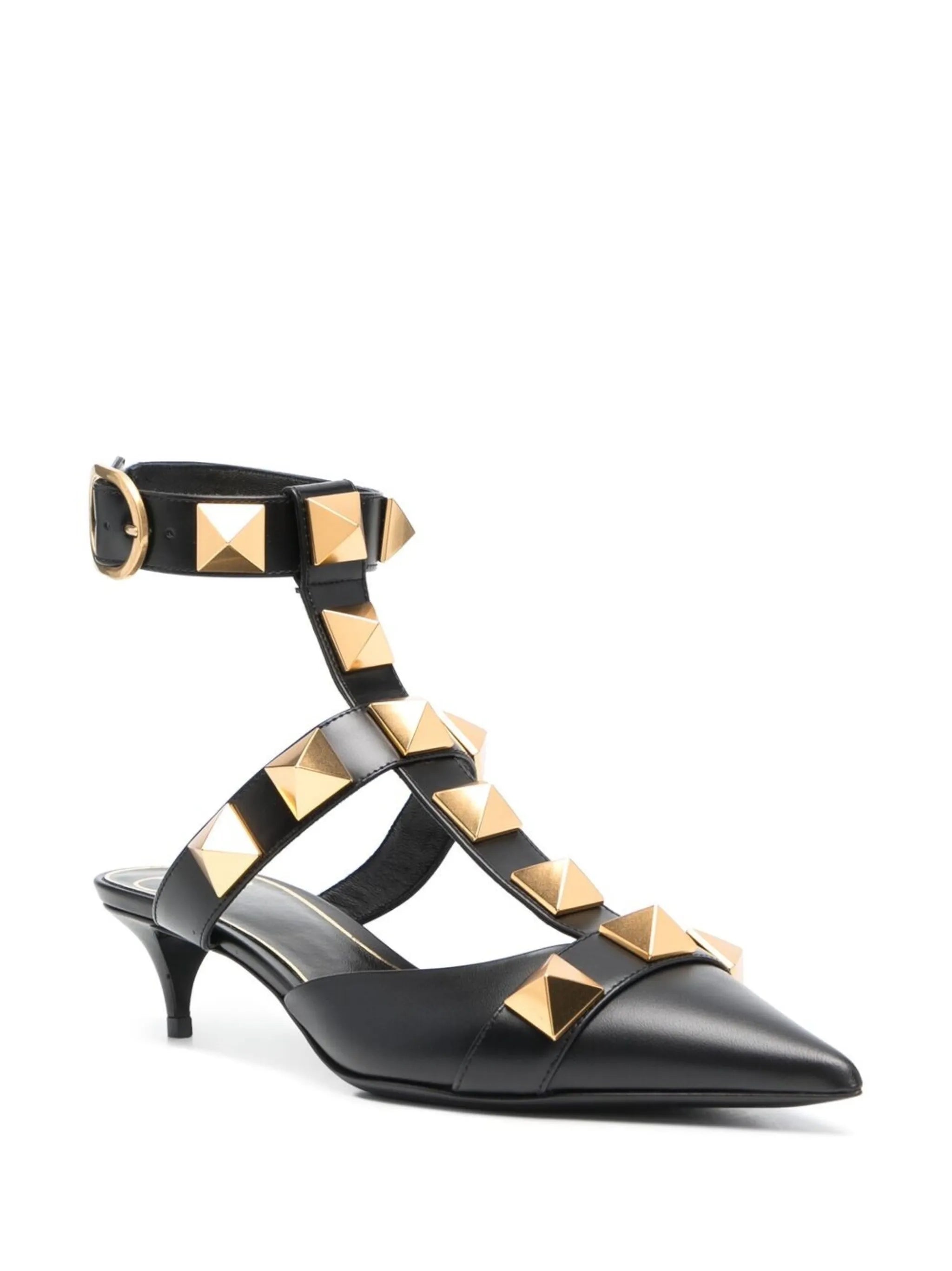 large Rockstud cage pumps