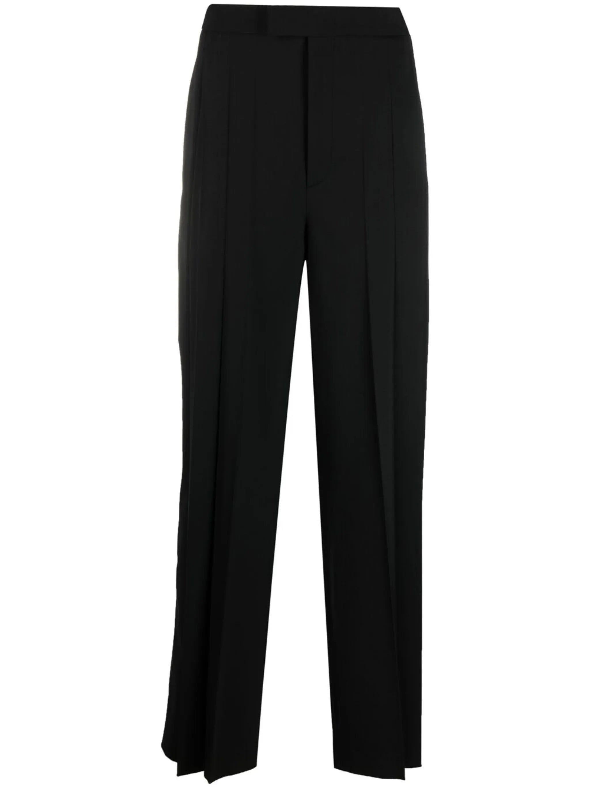 tailored wide-leg trousers